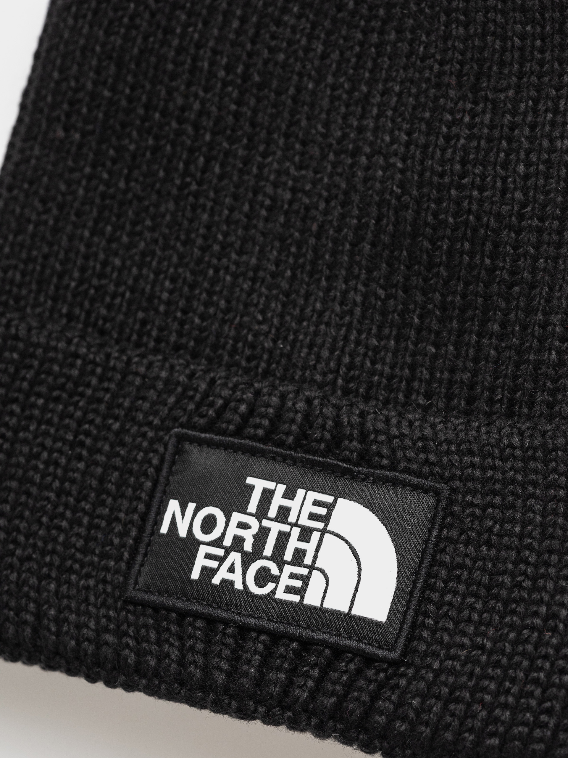 Шапка The North Face Tnf Logo Box Pom (tnf black)
