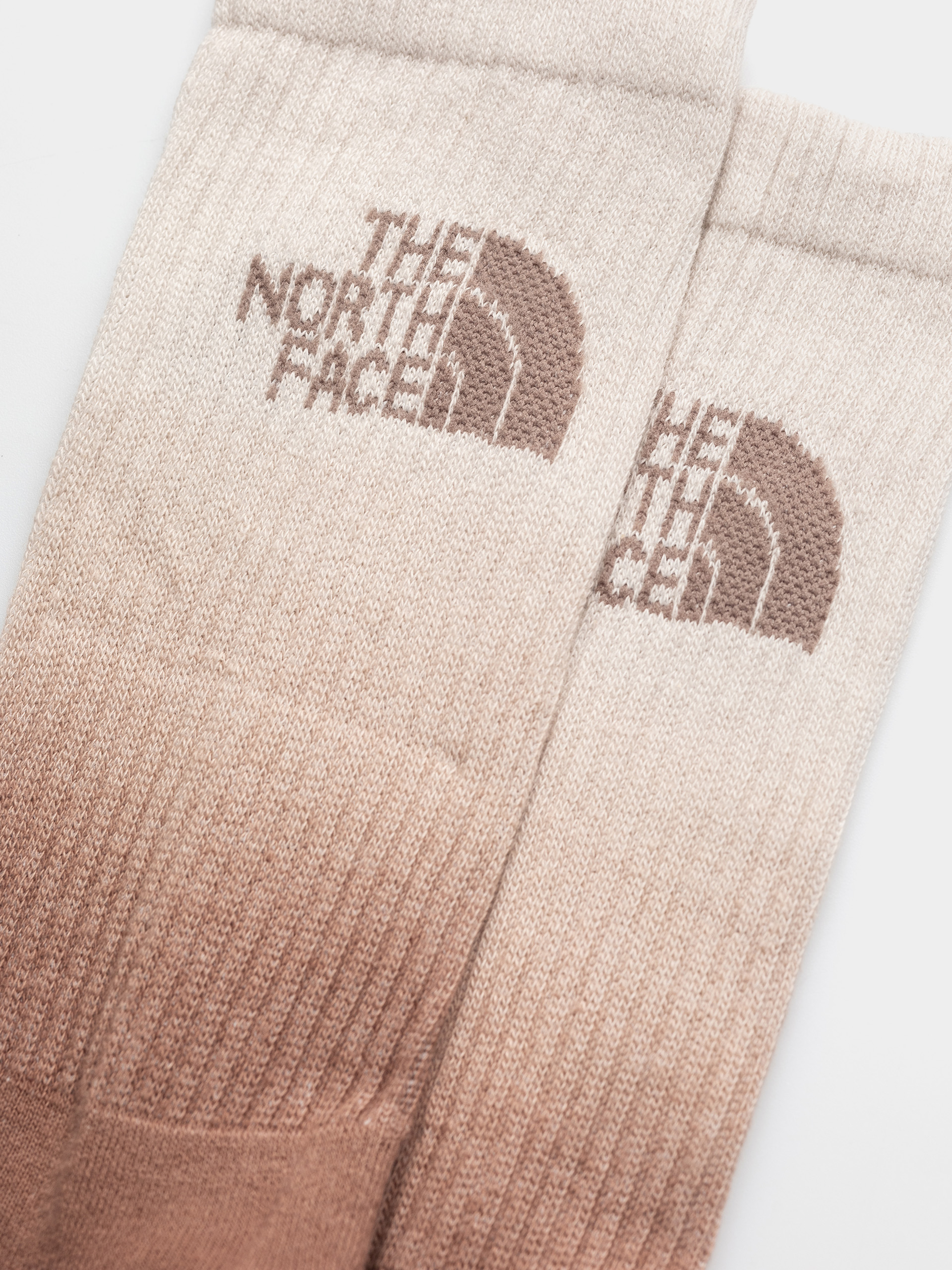 Чорапи The North Face Everyday Crew Dip Dye 2P (garnet/cumulus cloud/ti)