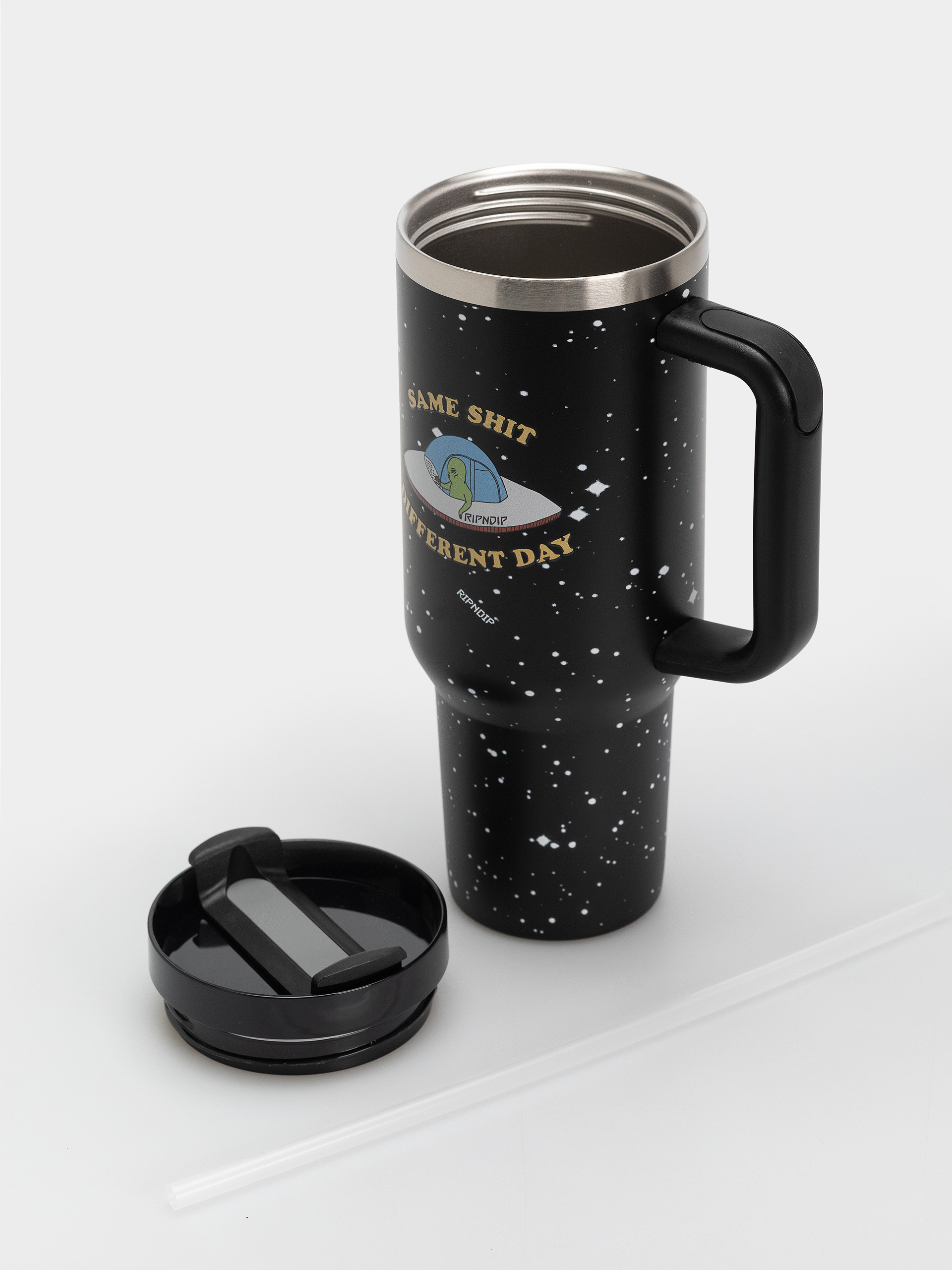 Купа RipNDip Same Shit Different Day Big Ol Cup Tumbler (black)