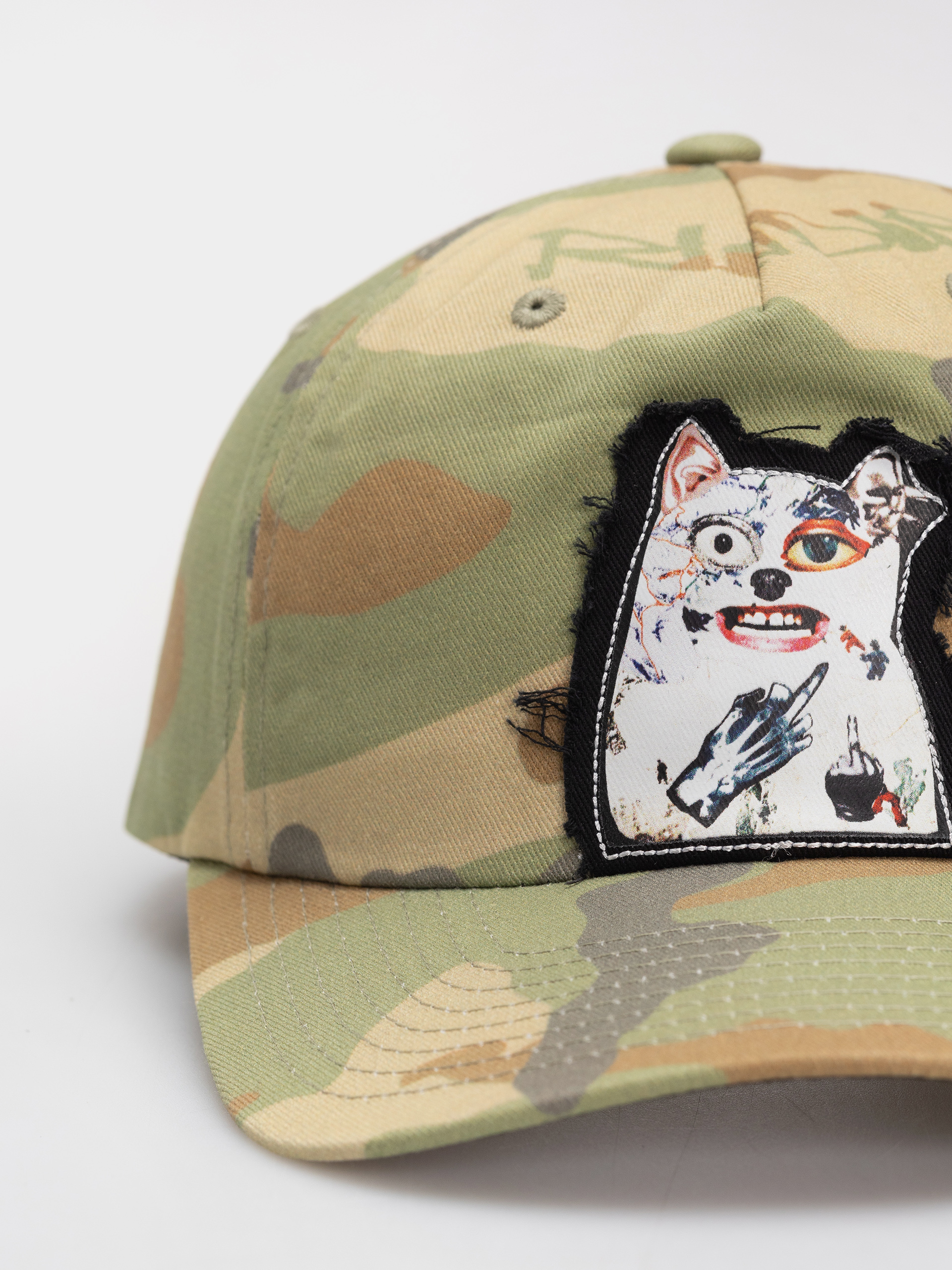 Шапка с козирка RipNDip Patchwork Dad (camo)