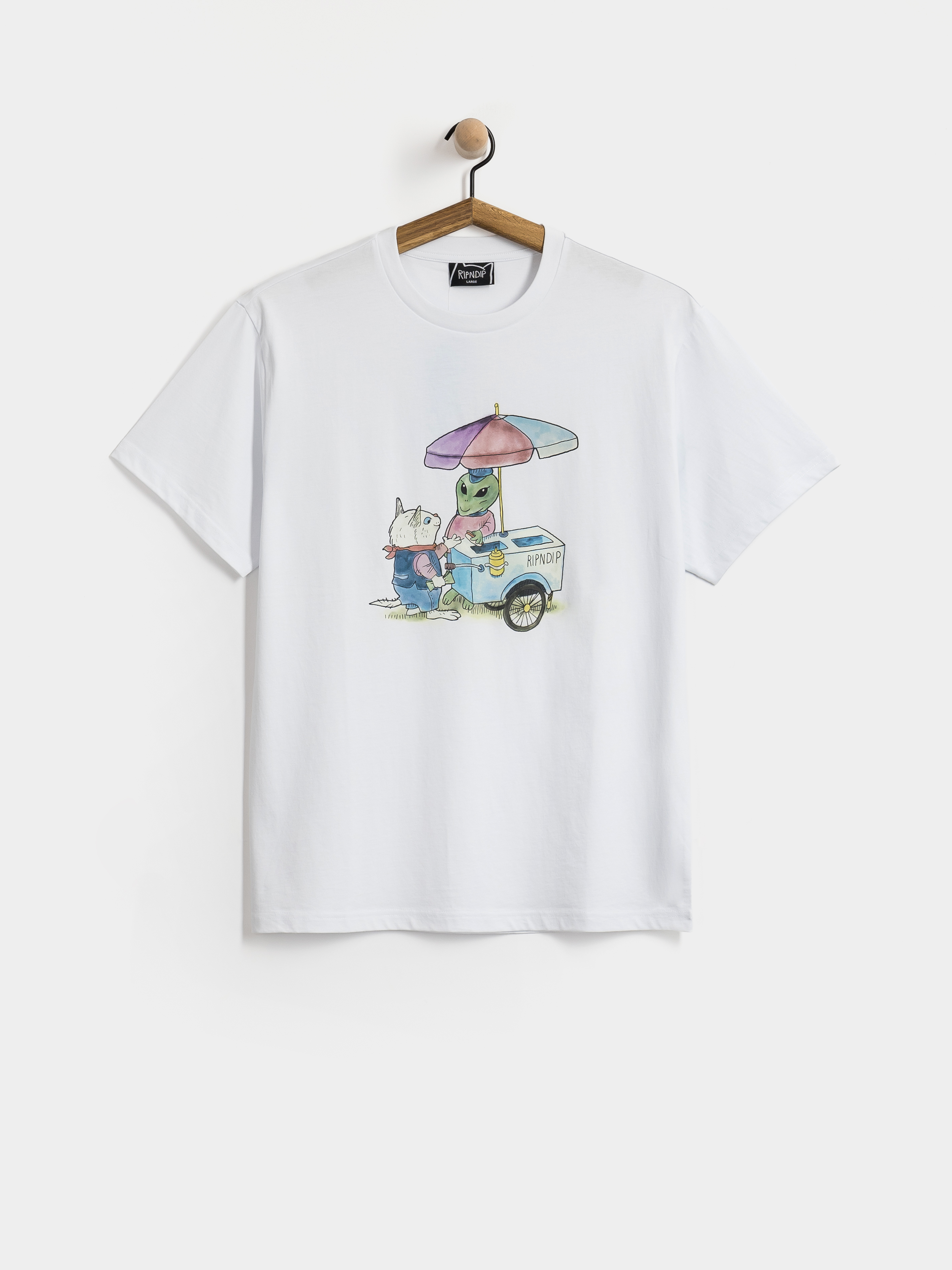 Тениска RipNDip Nerm Frios (white)