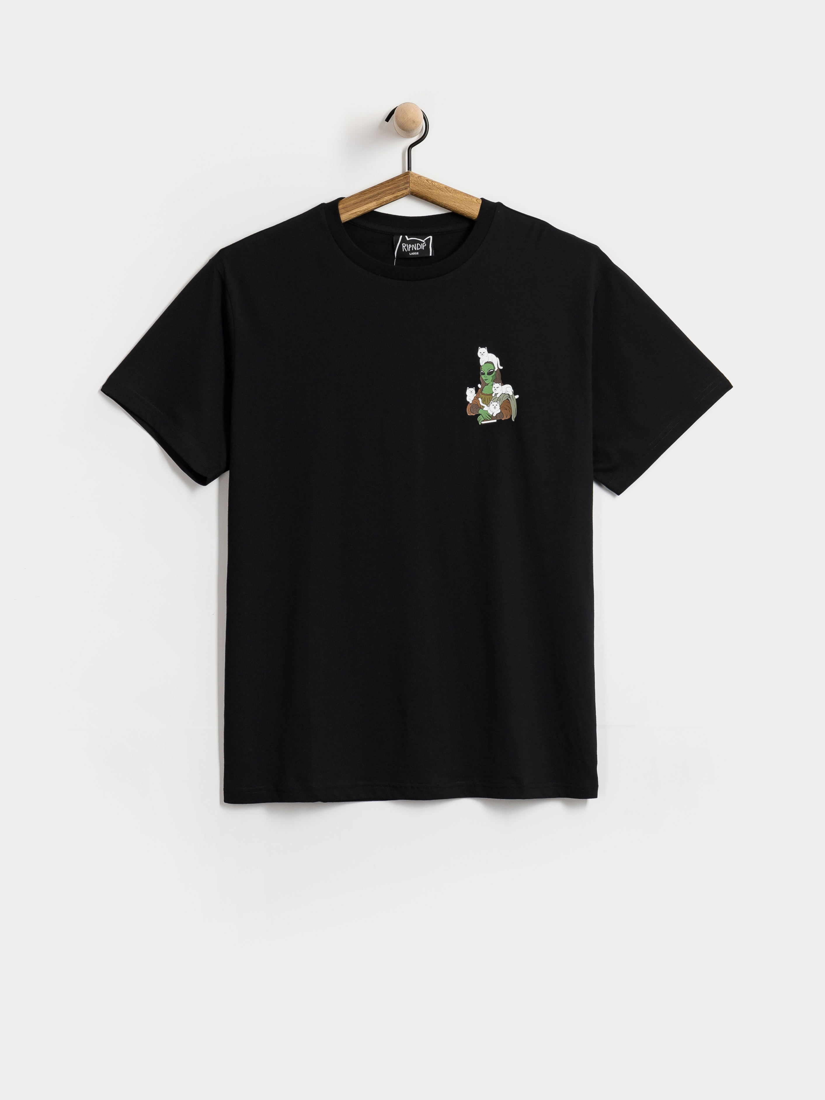Тениска RipNDip Here All Along (black)