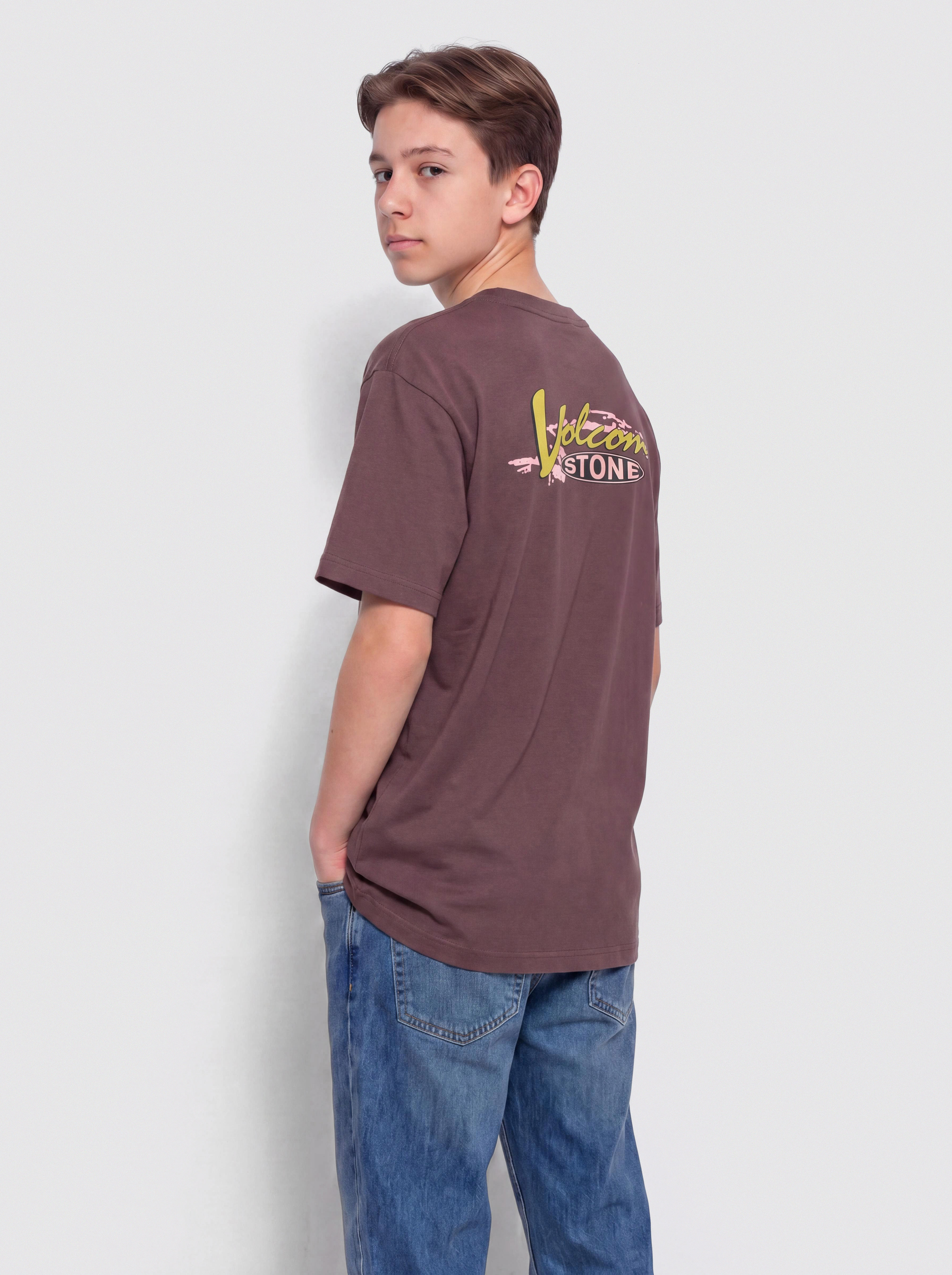 Тениска Volcom Zorch Bsc JR (pistol punch)