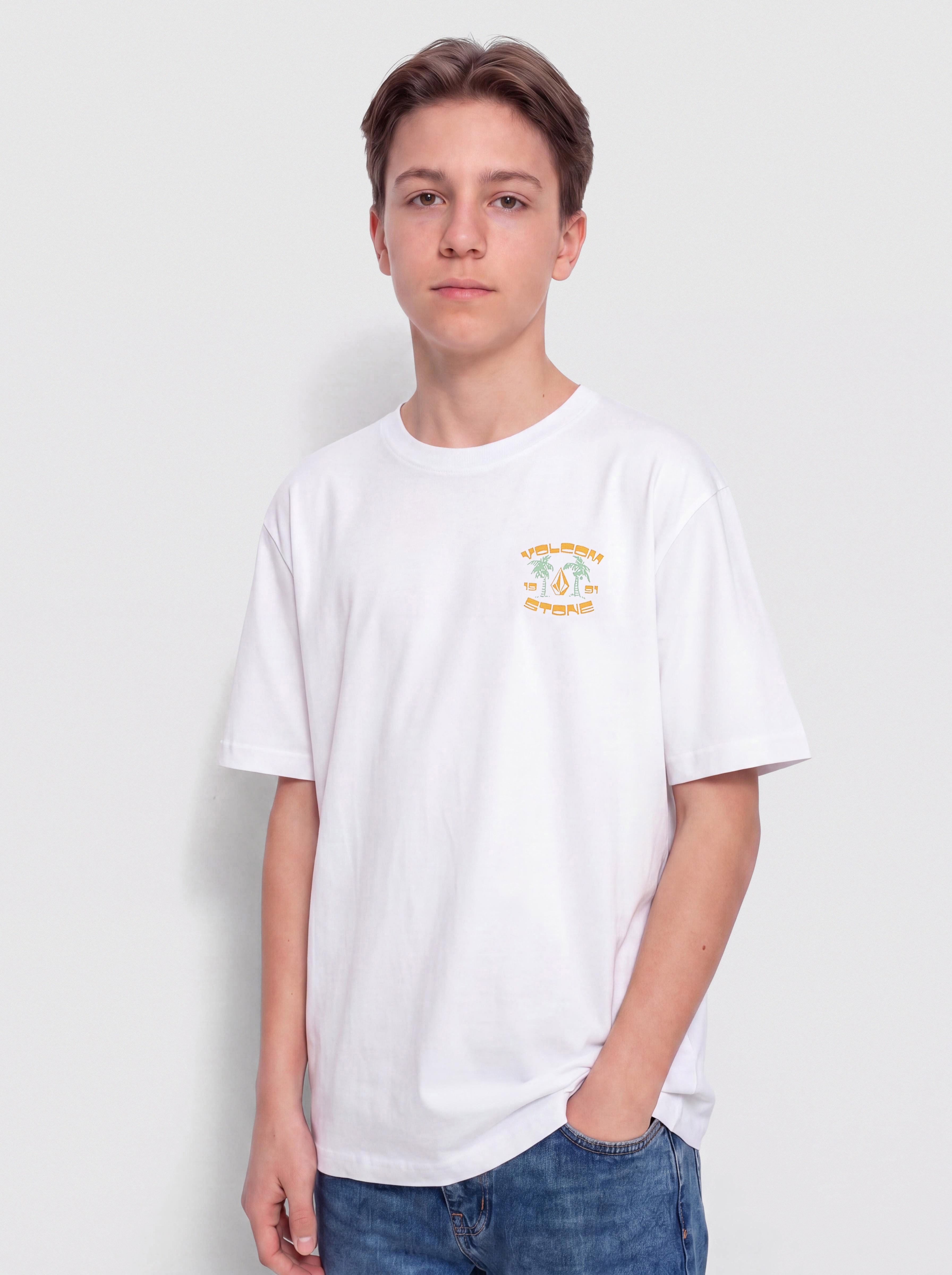 Тениска Volcom 91 Palm Bsc JR