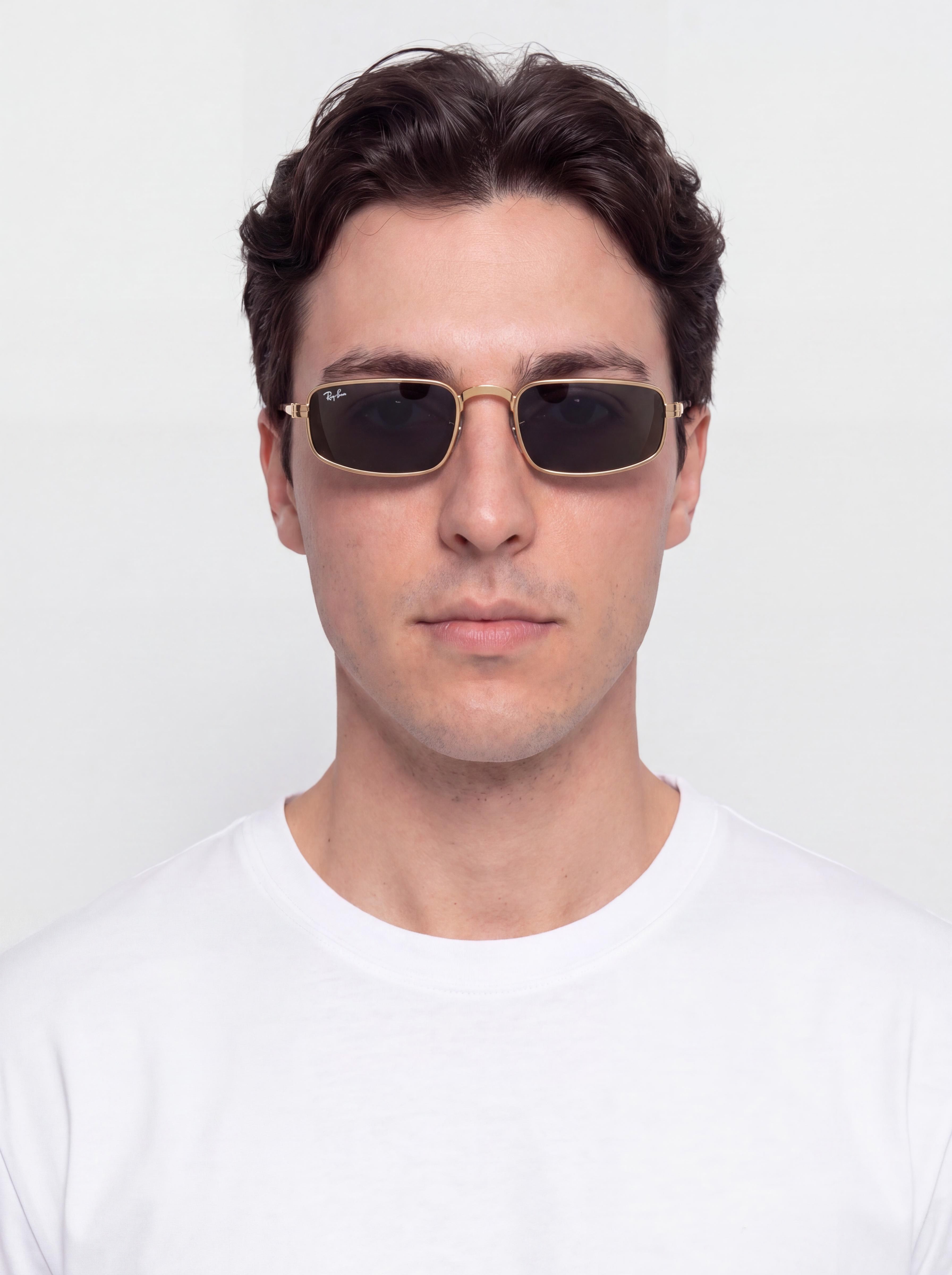 Слънчеви очила Ray-Ban Rb3927 By A$Ap Rocky (polerowany złoto arista/blue)