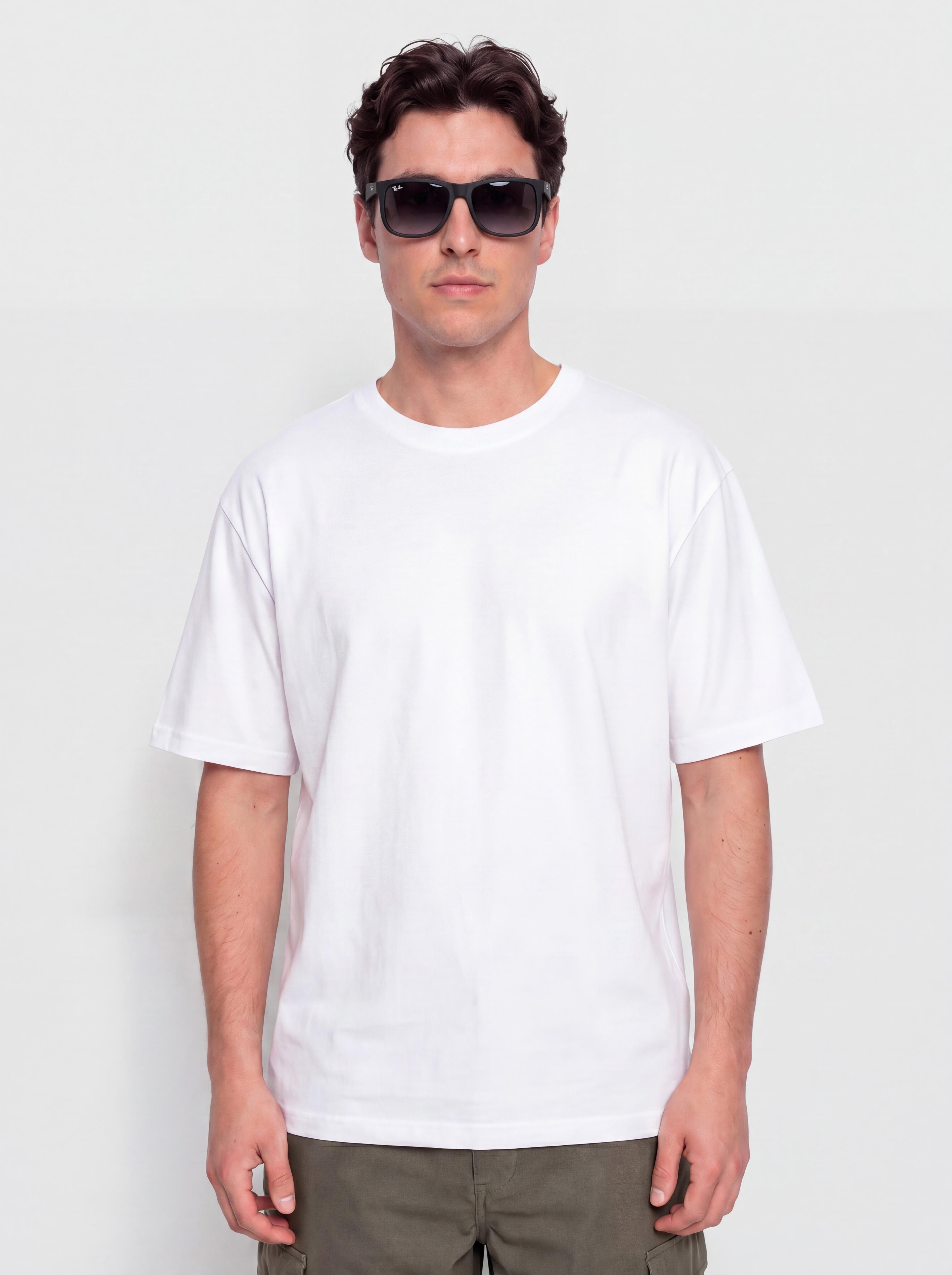 Слънчеви очила Ray-Ban Justin Classic (matowy guma czarny/ciemnoszary)