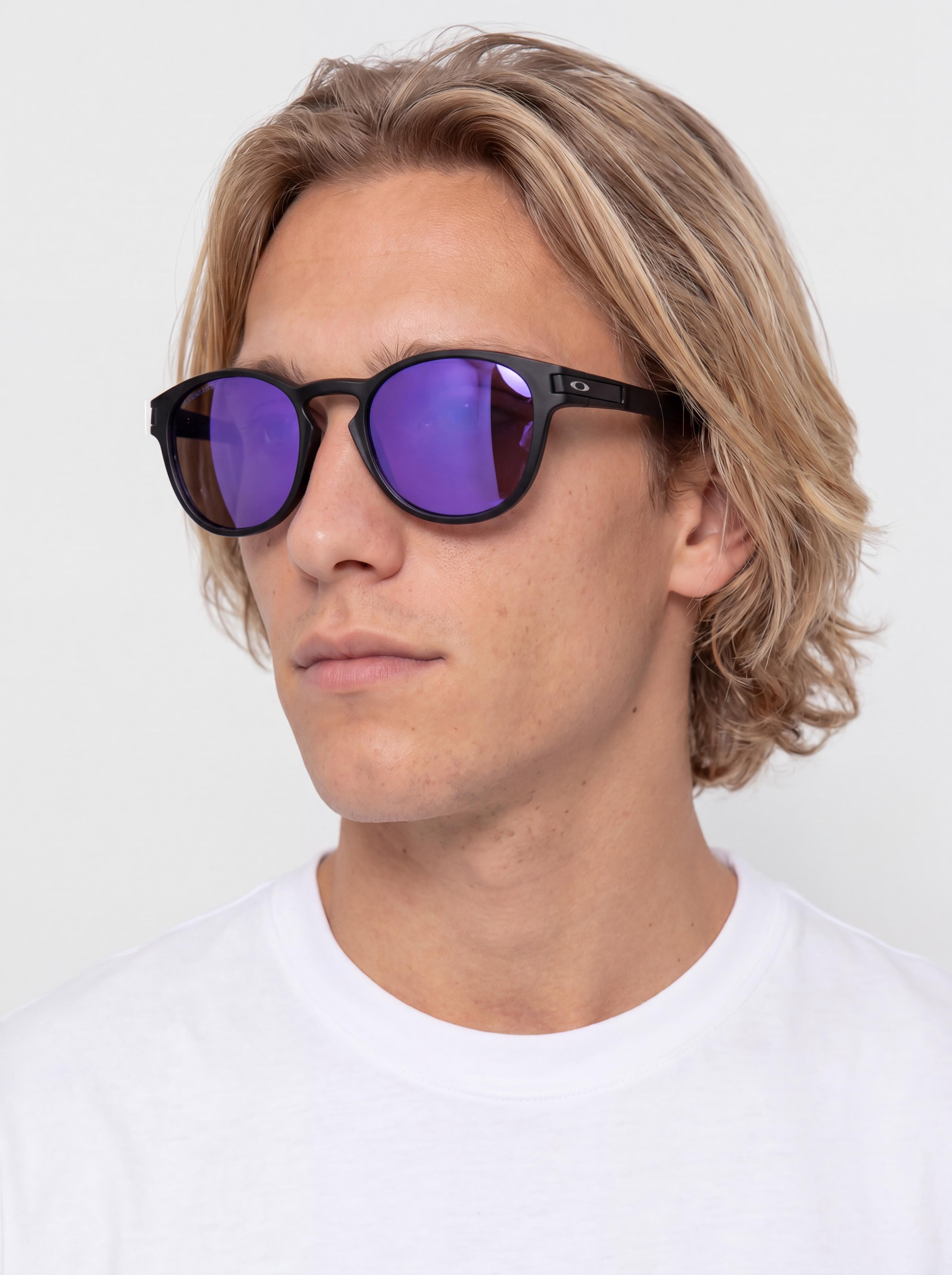 u0421u043bu044au043du0447u0435u0432u0438 u043eu0447u0438u043bu0430 Oakley Latch (matte black/prizm violet)
