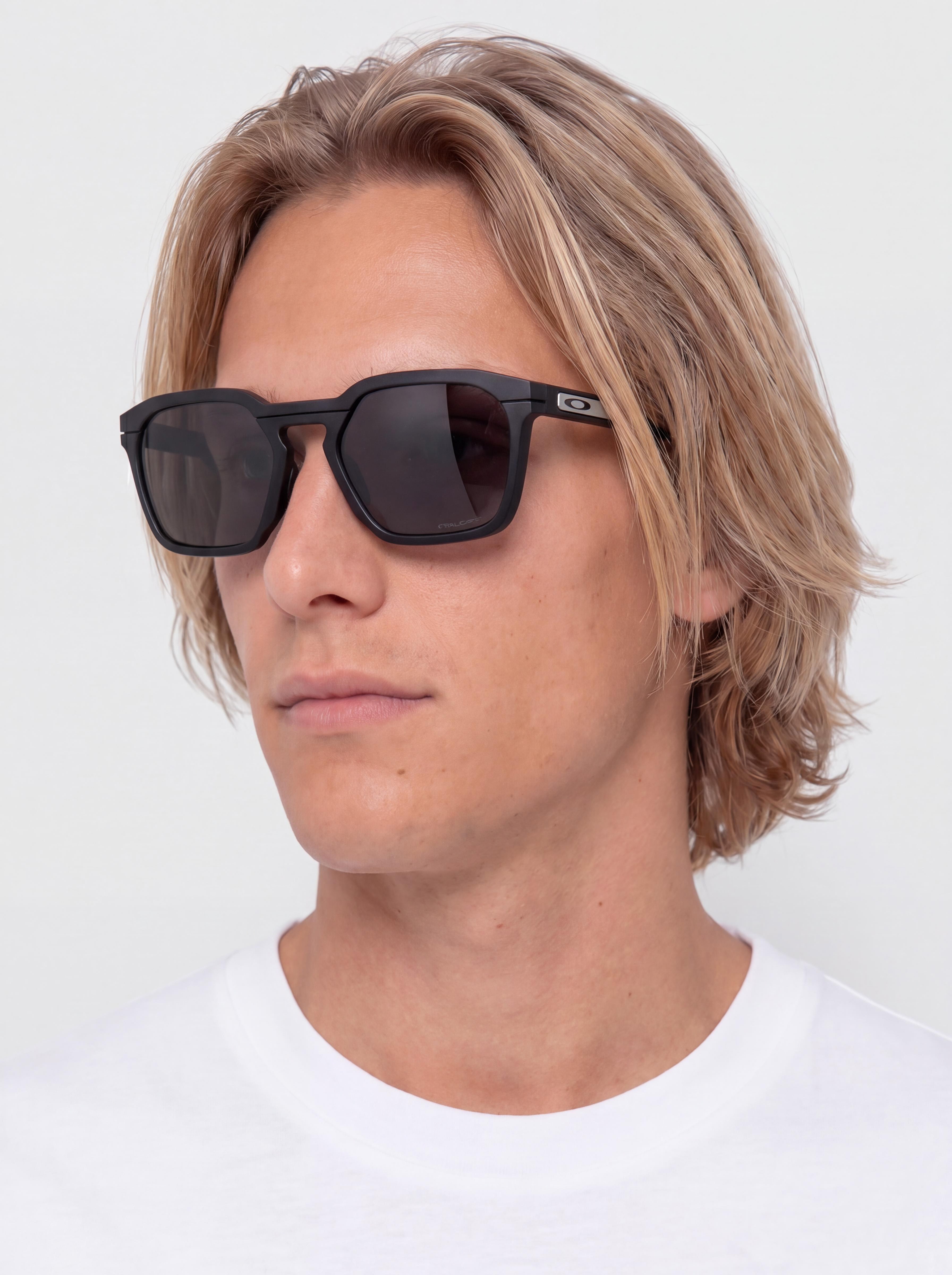 Слънчеви очила Oakley Hstn Sq (matte black/prizm grey)