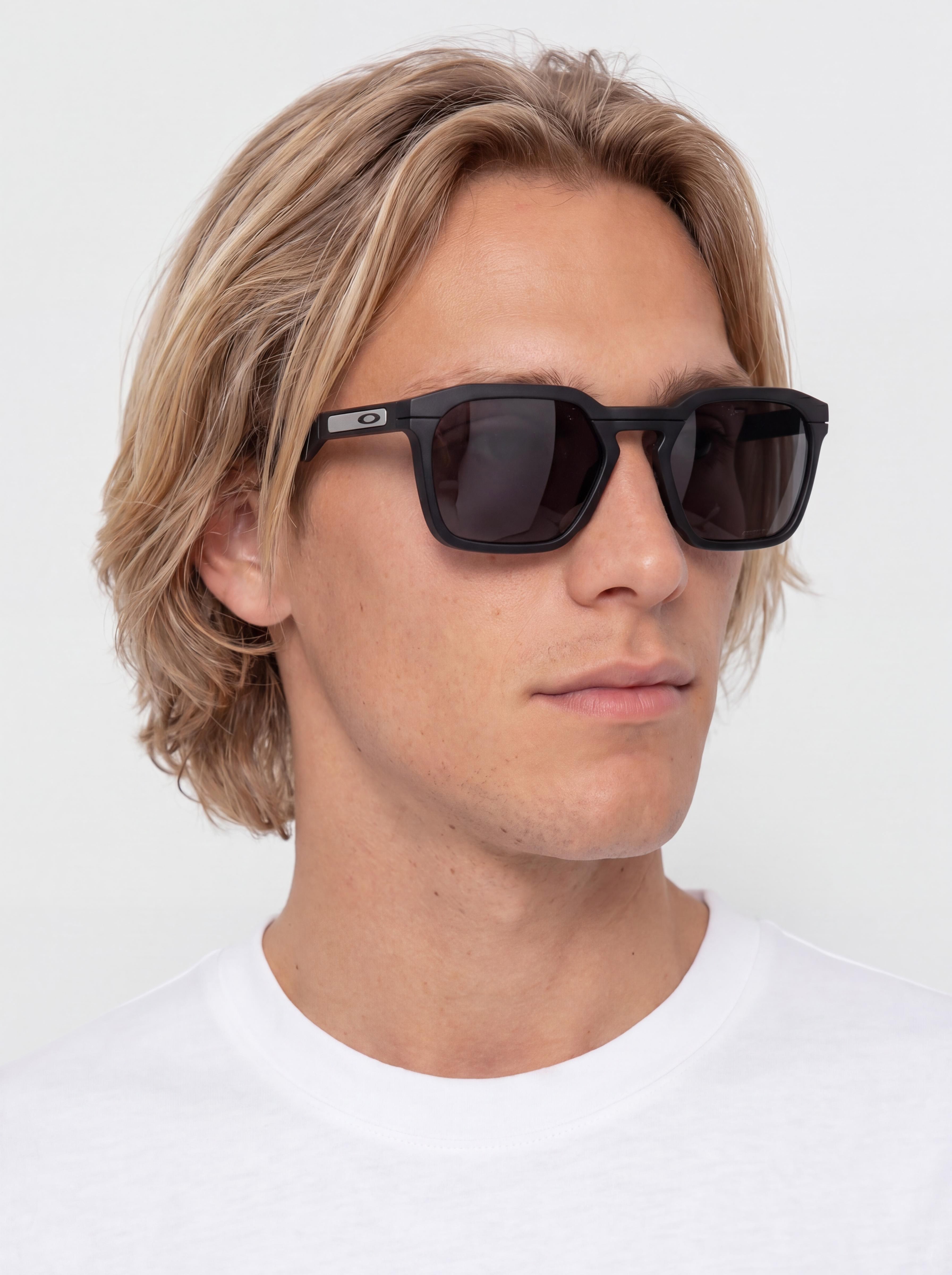 Слънчеви очила Oakley Hstn Sq (matte black/prizm grey)