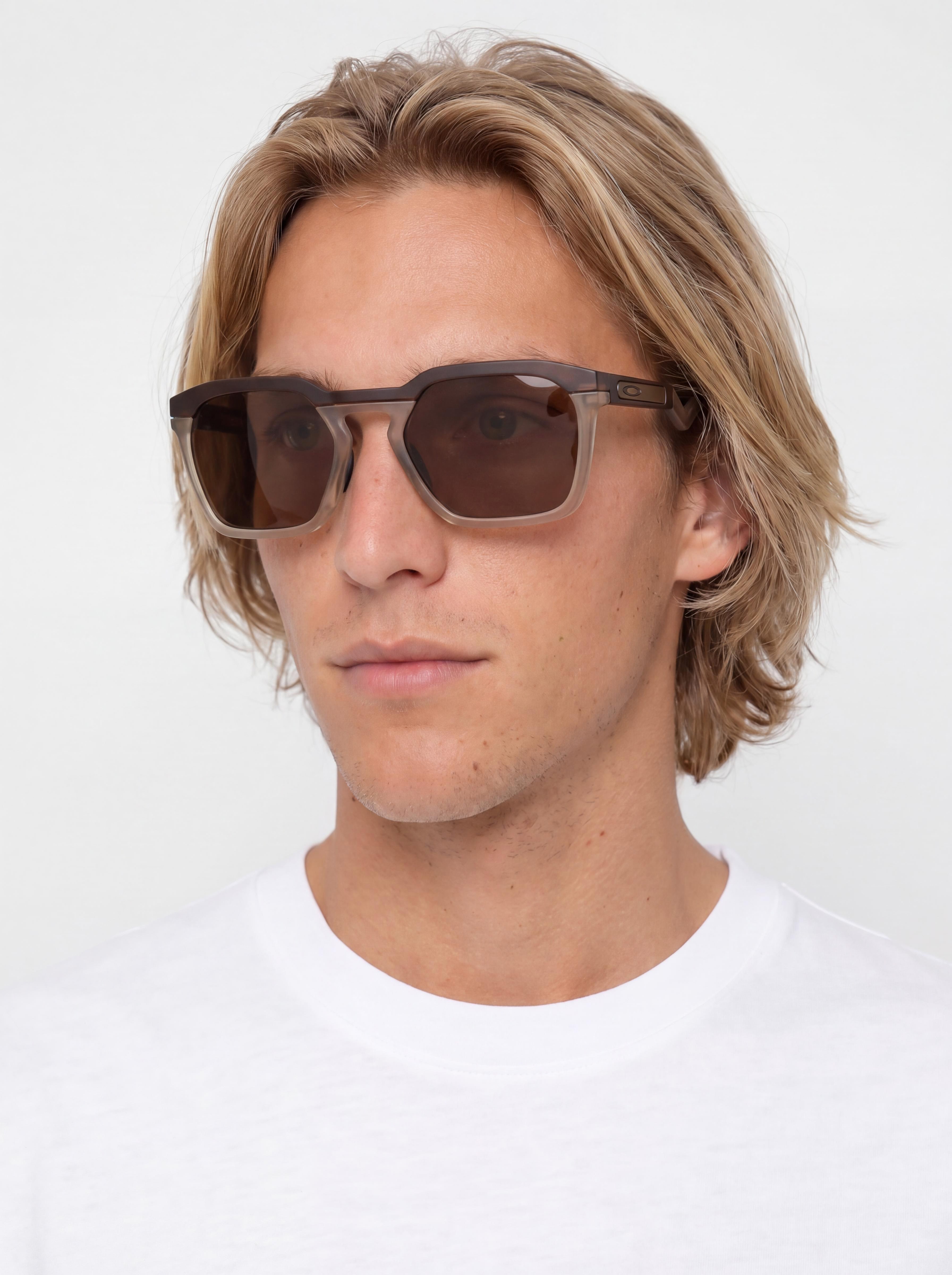 Слънчеви очила Oakley Hstn Sq (matte rootbeer/prizm tungsten)