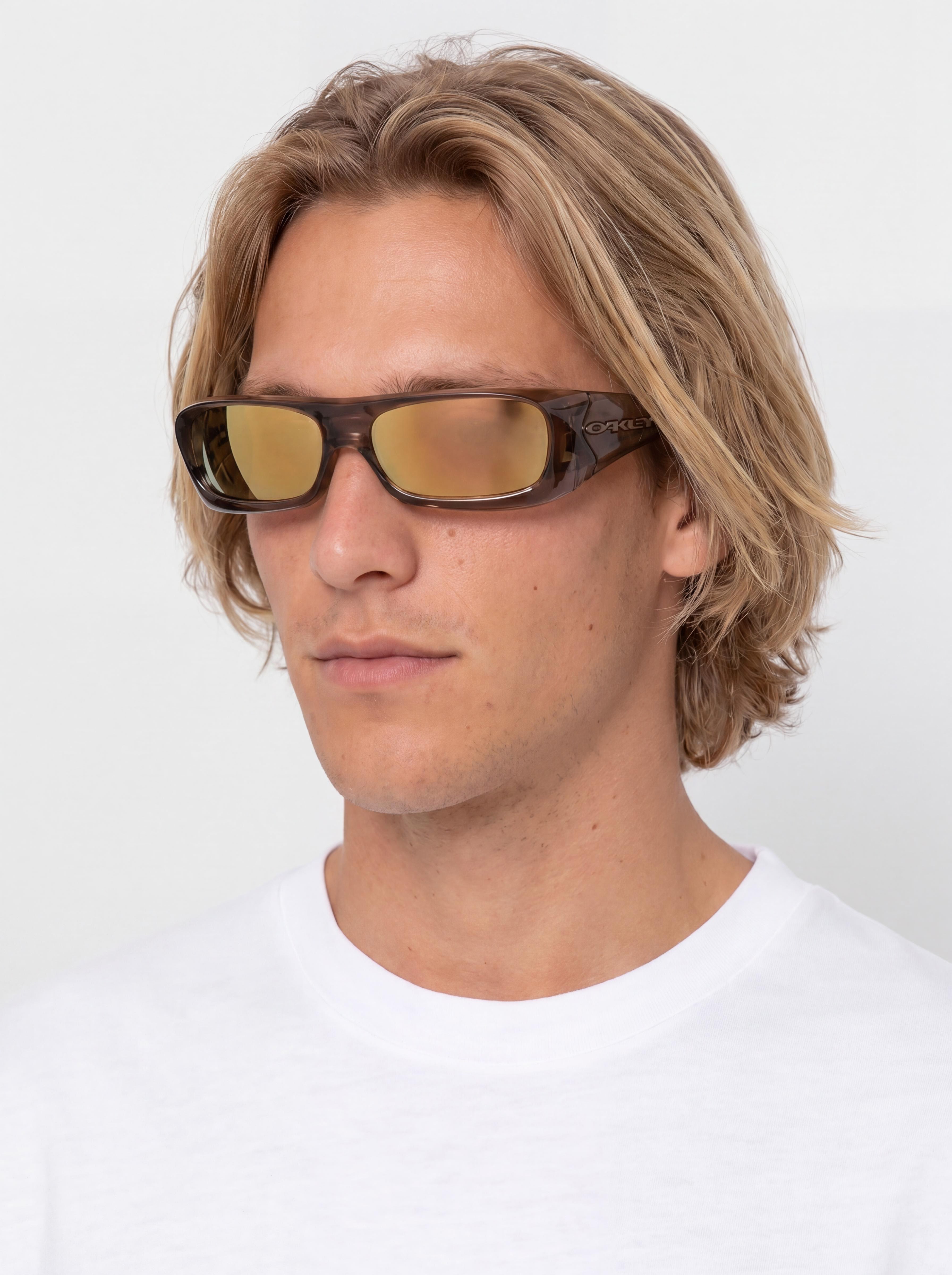 Слънчеви очила Oakley Permian (prizm rose gold lenses/brown smoke frame)