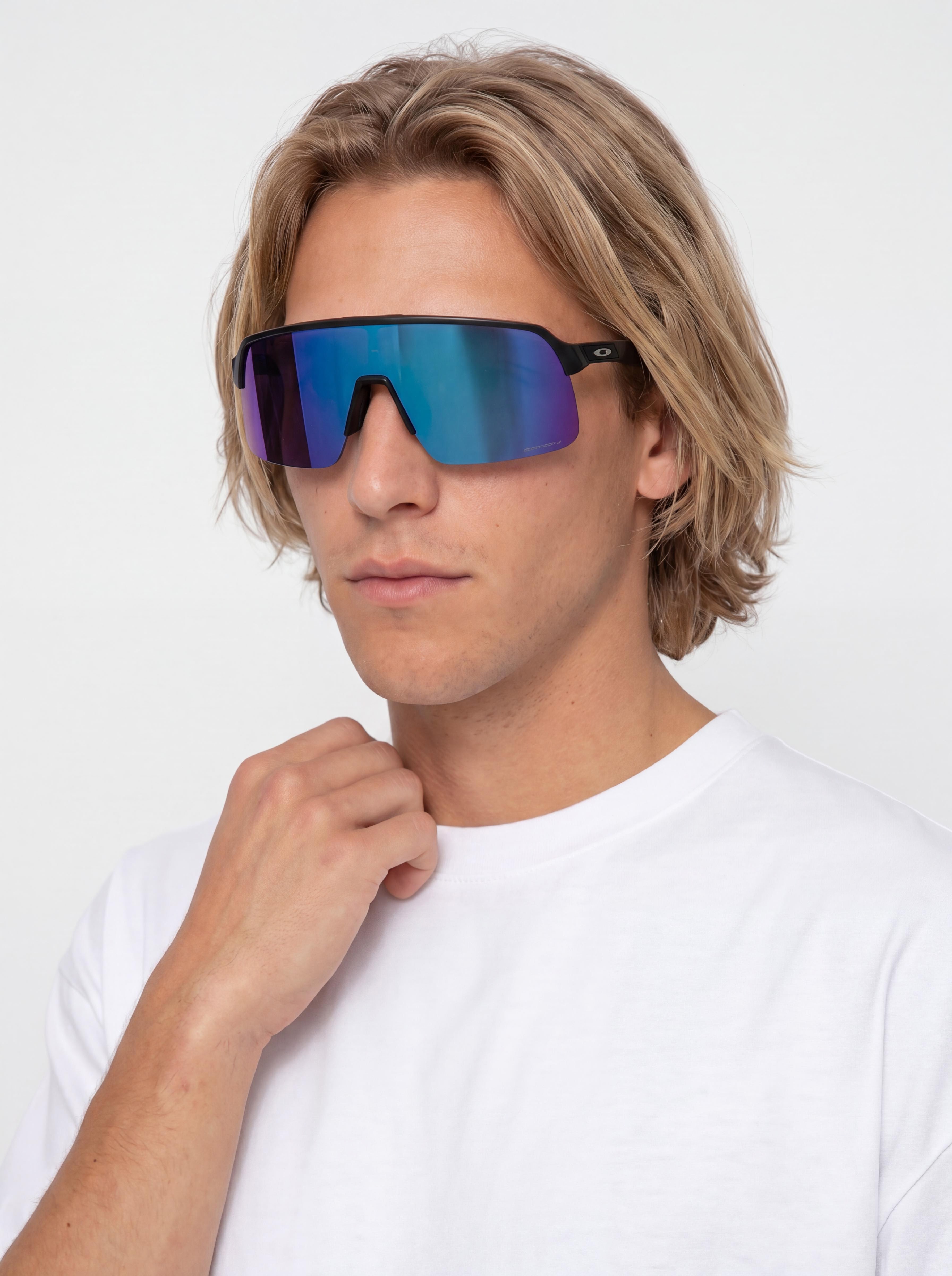 u0421u043bu044au043du0447u0435u0432u0438 u043eu0447u0438u043bu0430 Oakley Sutro Lite (matte black/prizm sapphire)