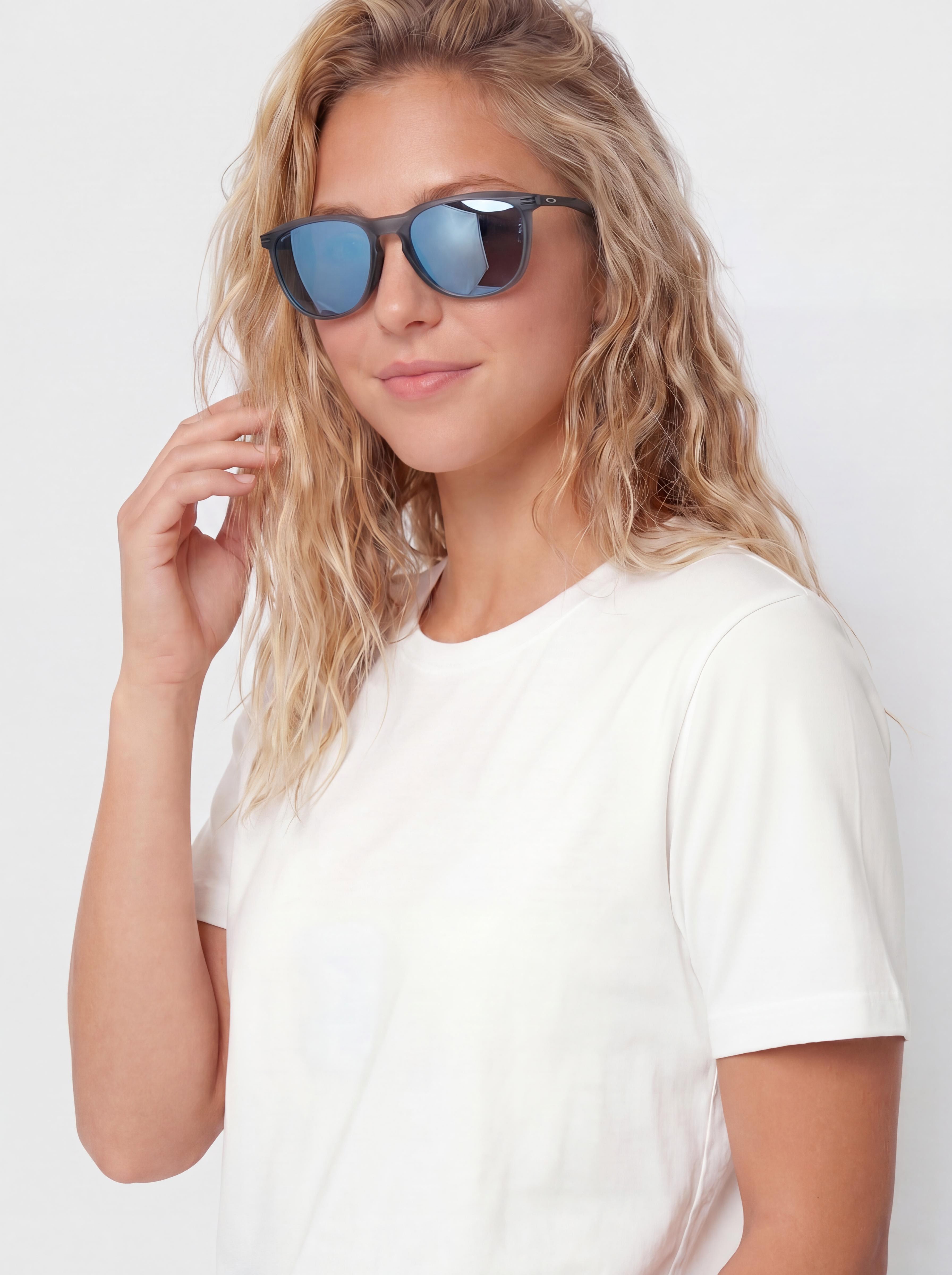 Слънчеви очила Oakley Thurso (matte crystal black/prizm deep water polar)