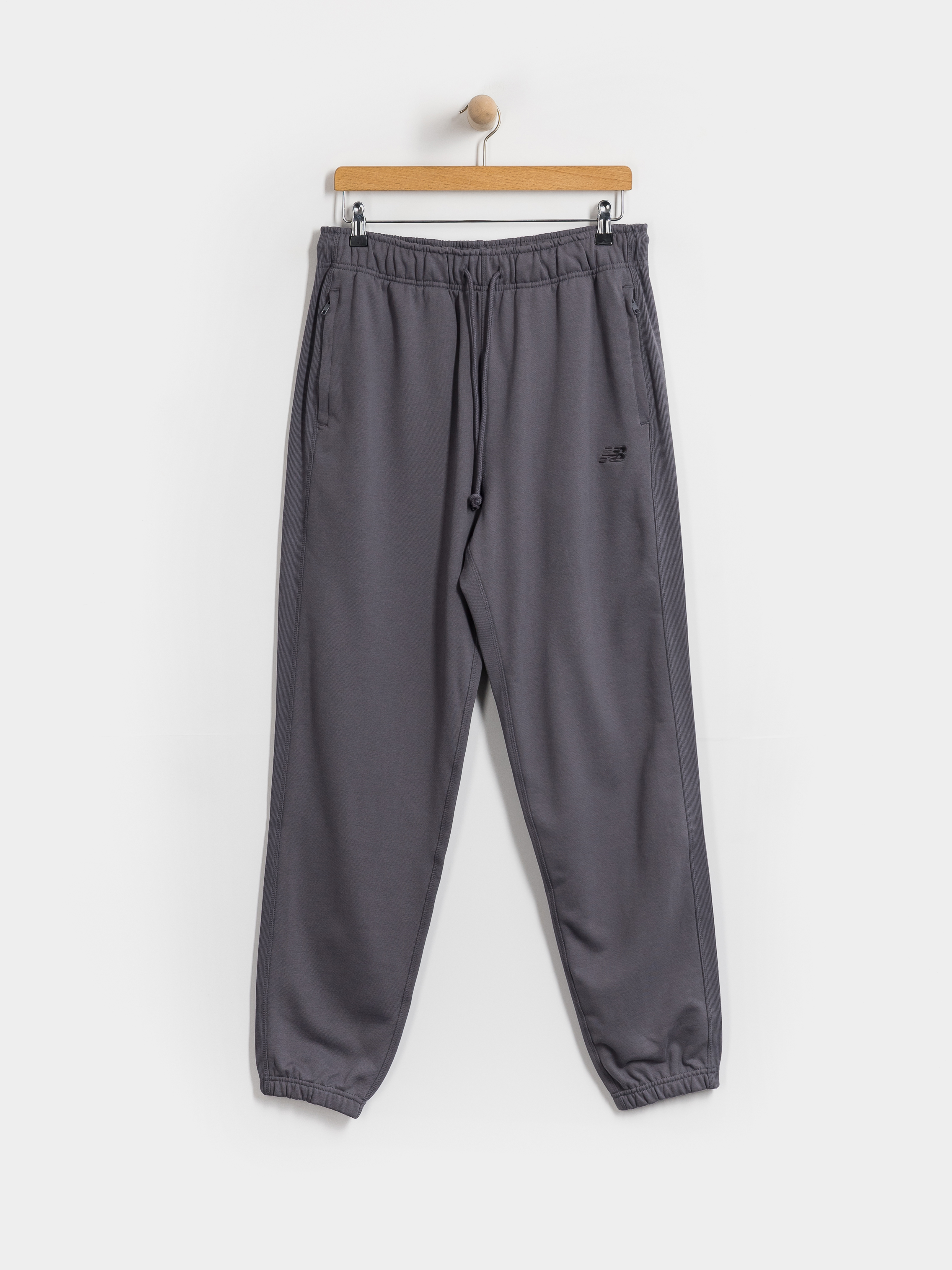Панталони New Balance Athletics French Terry Jogger (neptune grey)