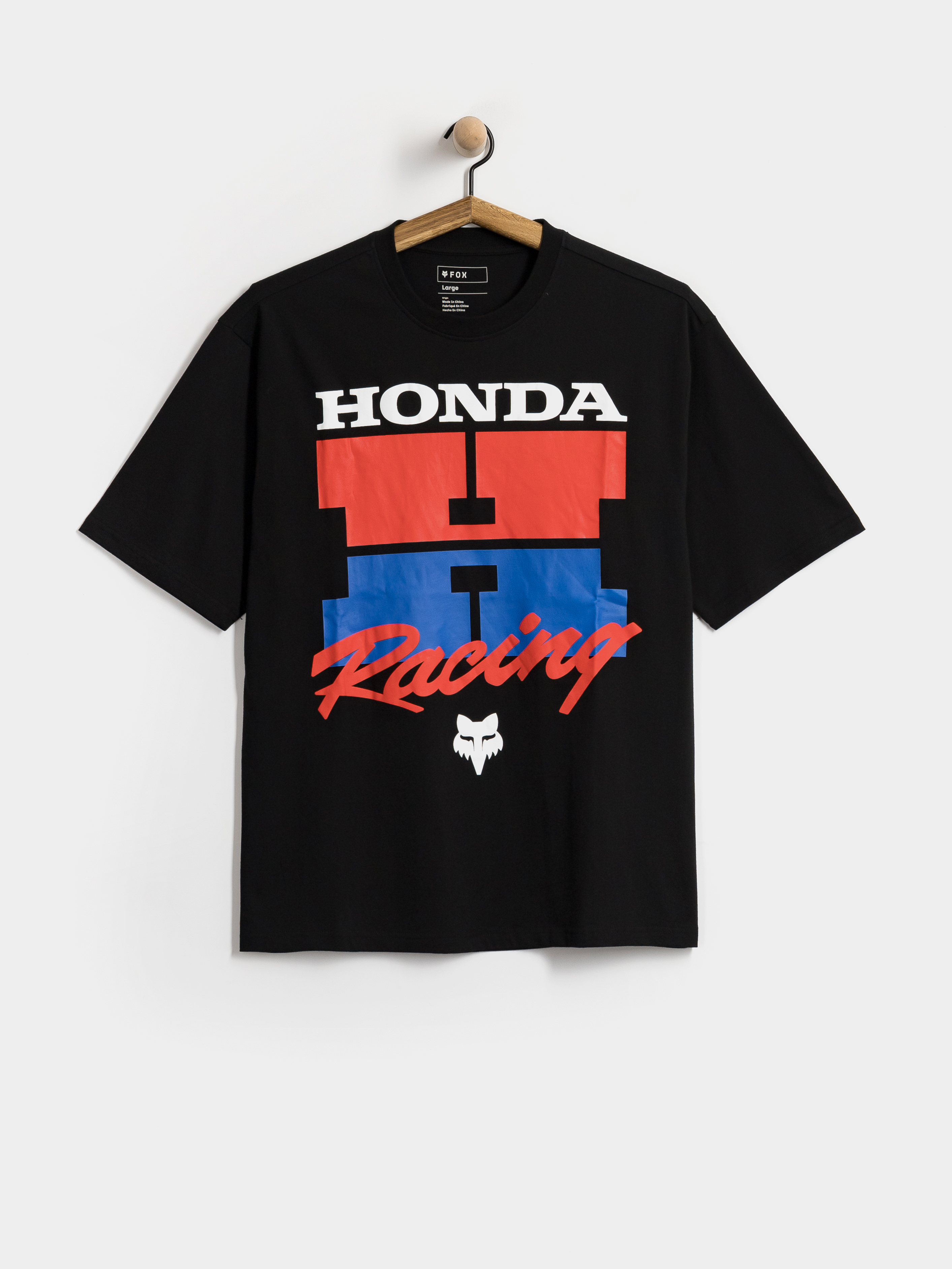 Тениска Fox Honda Midweight (black)