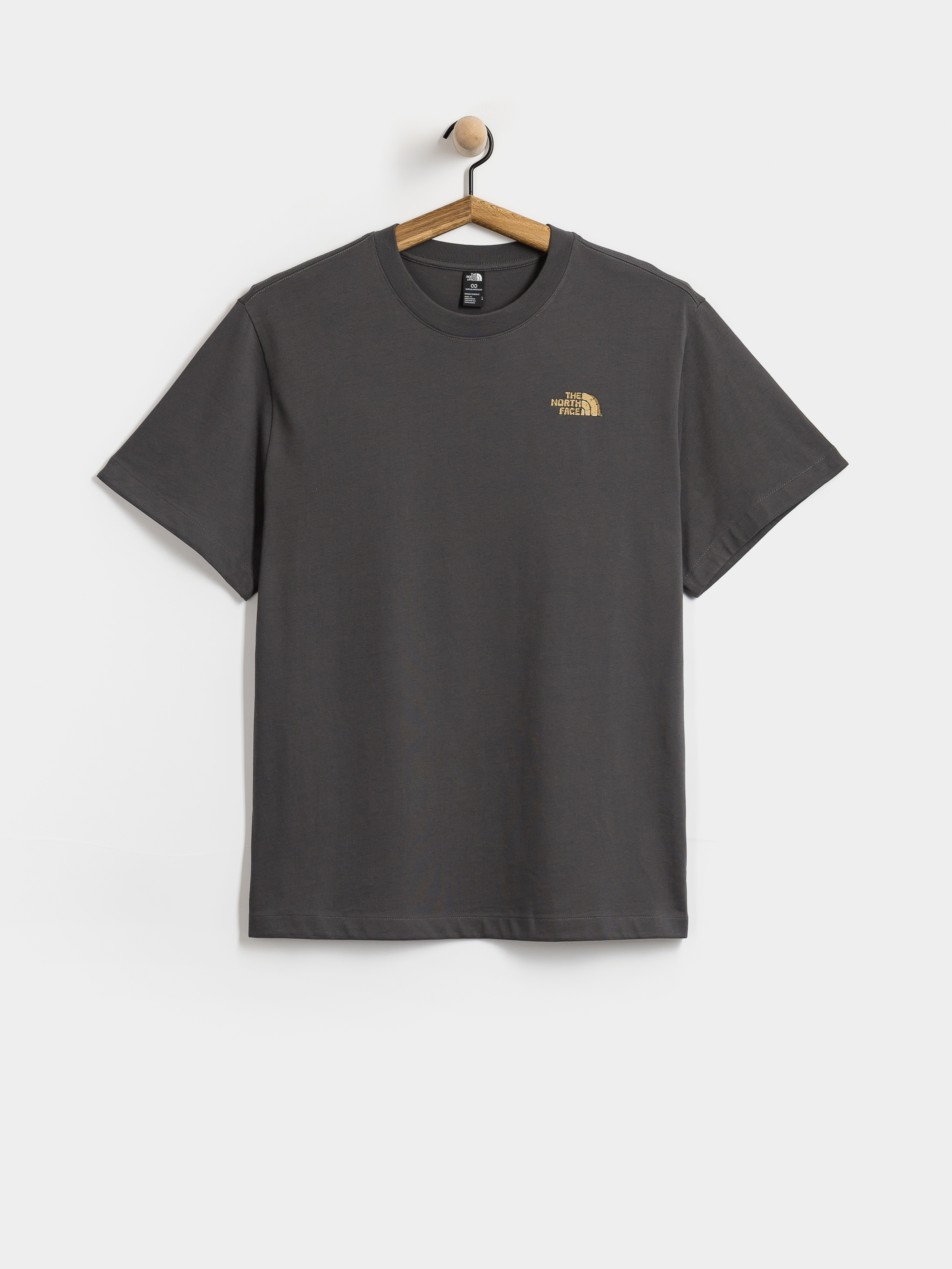 Тениска The North Face Stone Logo Relaxed (anthracite grey)