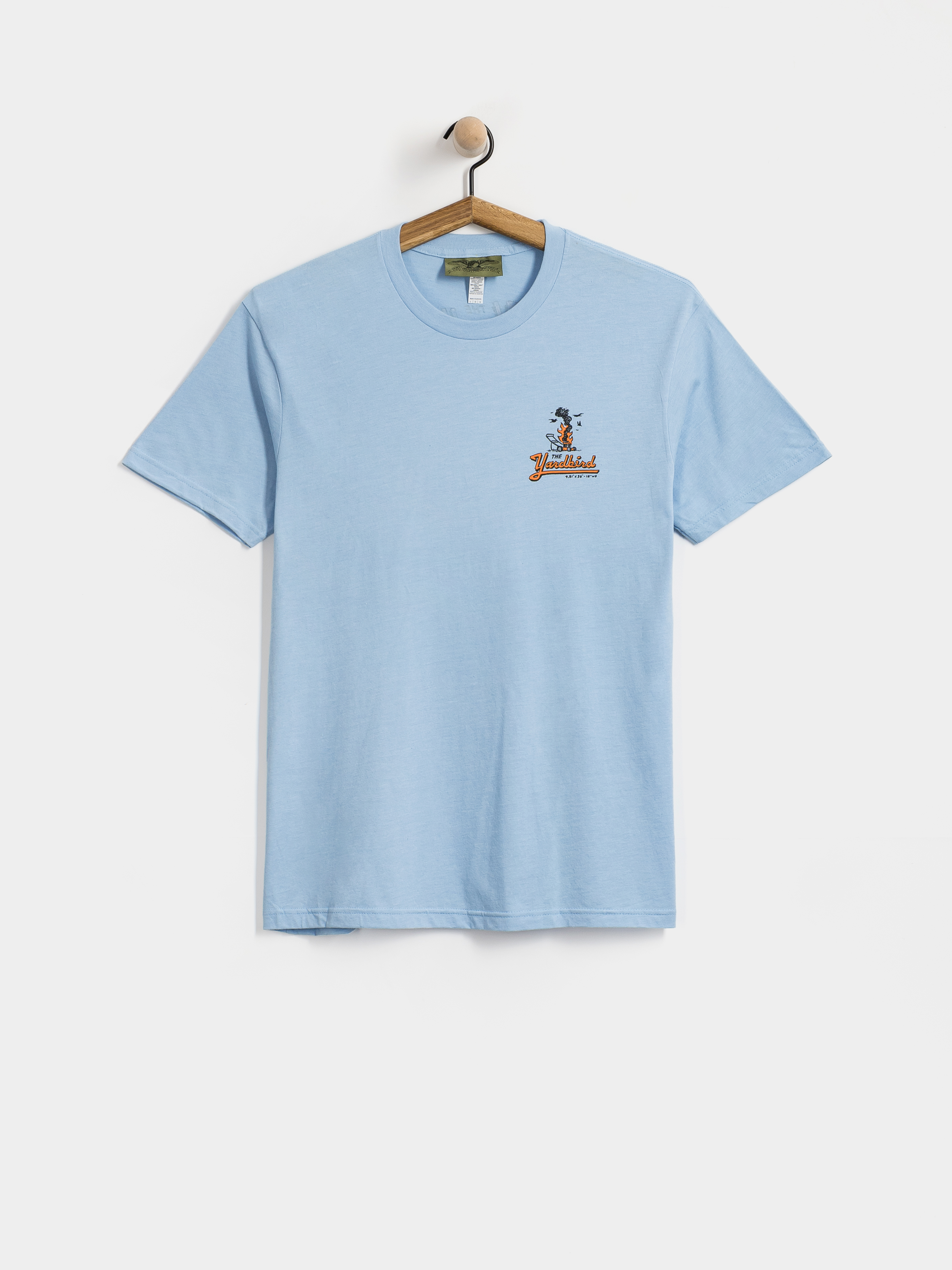 Тениска Antihero Jalopi Yardbird (heather light blue)