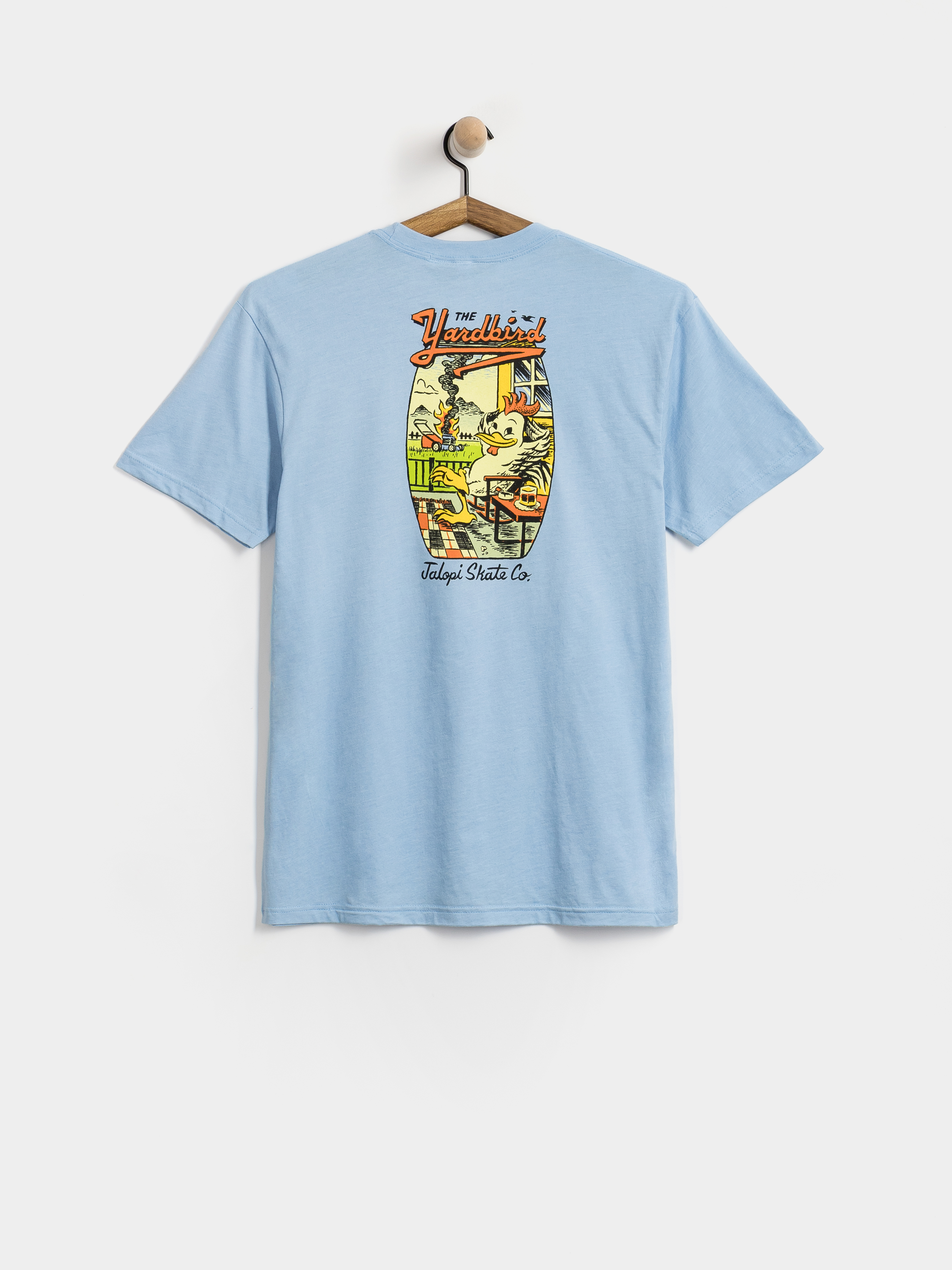 Тениска Antihero Jalopi Yardbird (heather light blue)