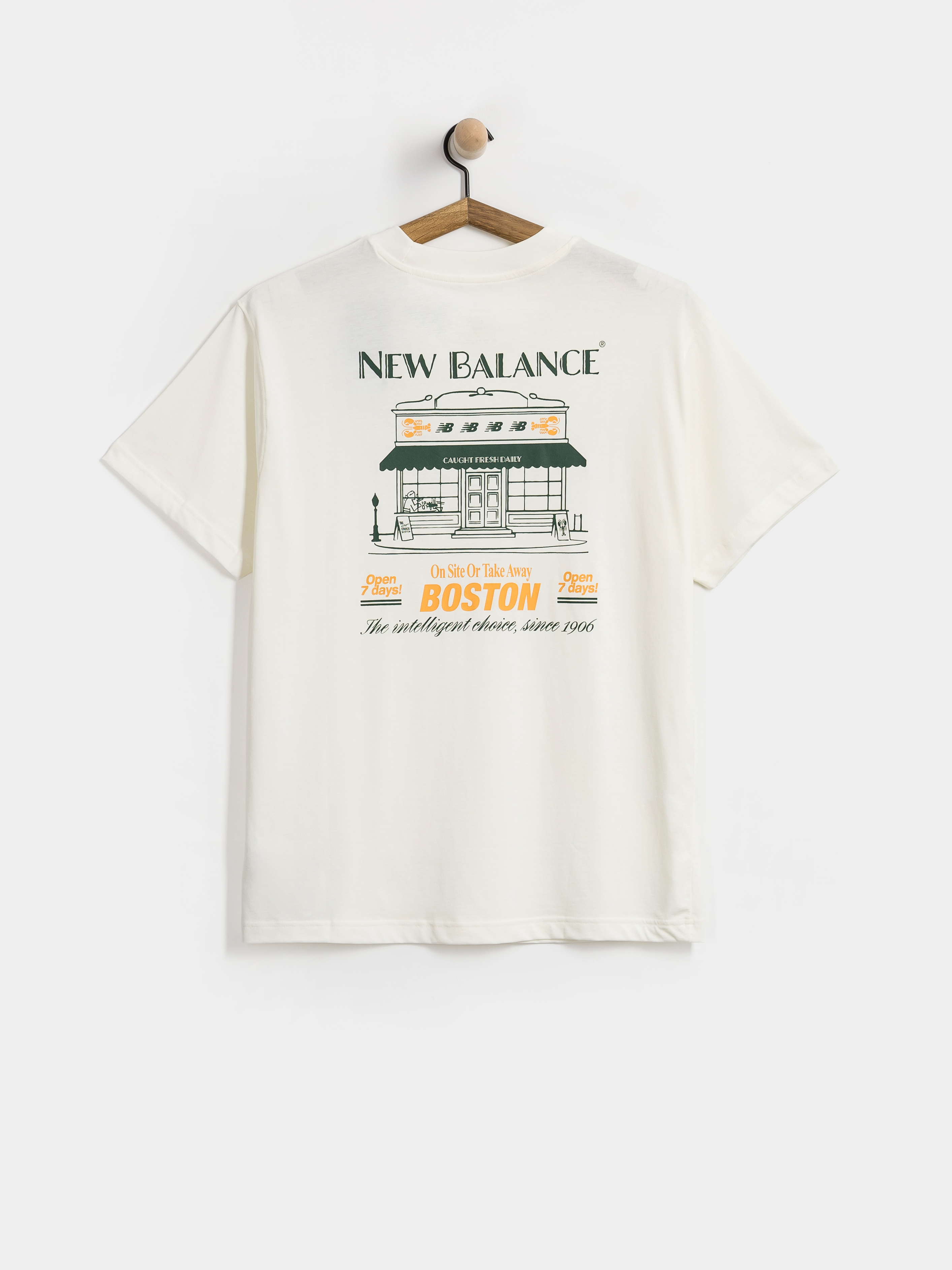 Тениска New Balance Grab a Bite Boston
