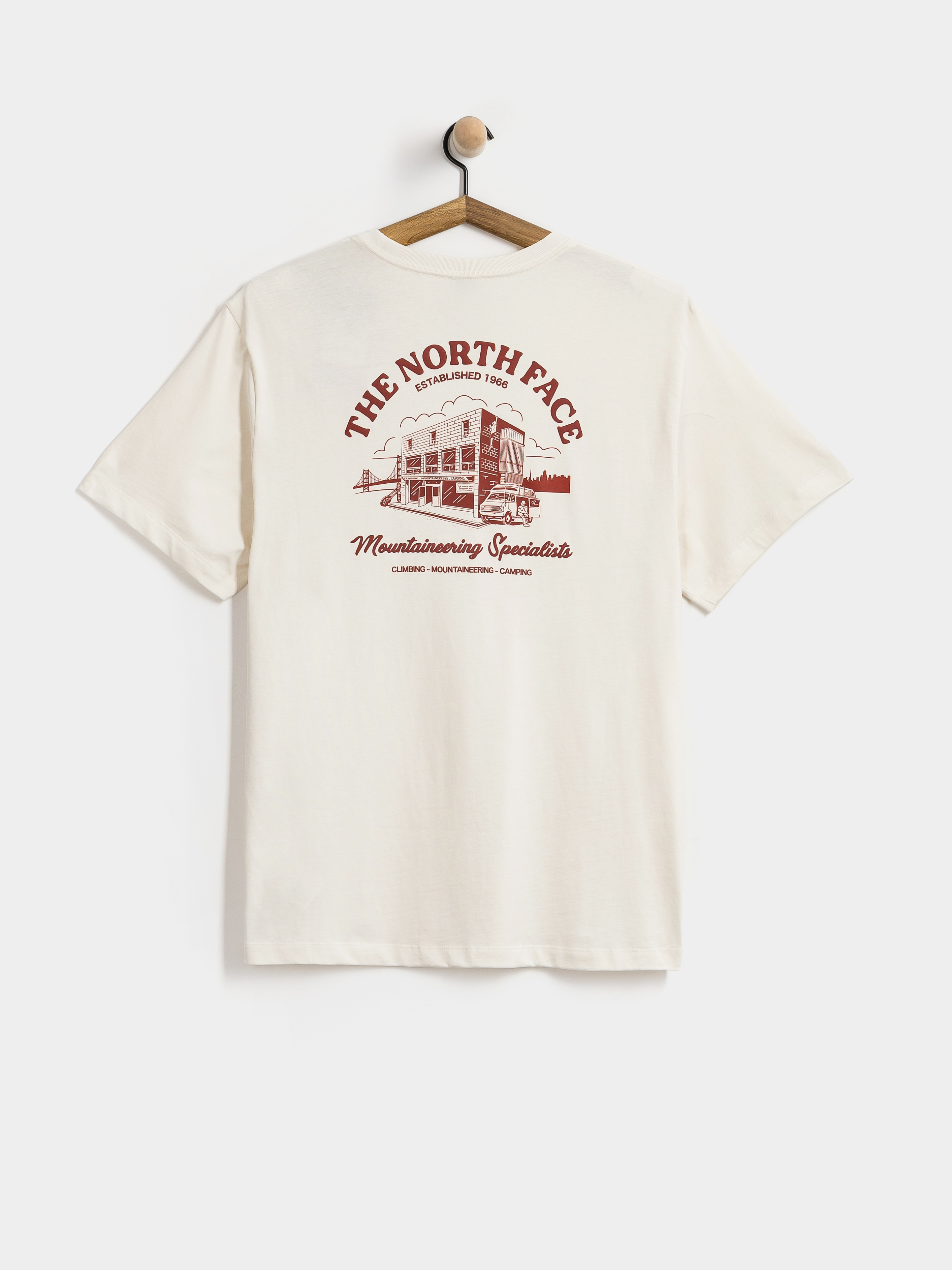 Тениска The North Face Og Store Relaxed (white dune)