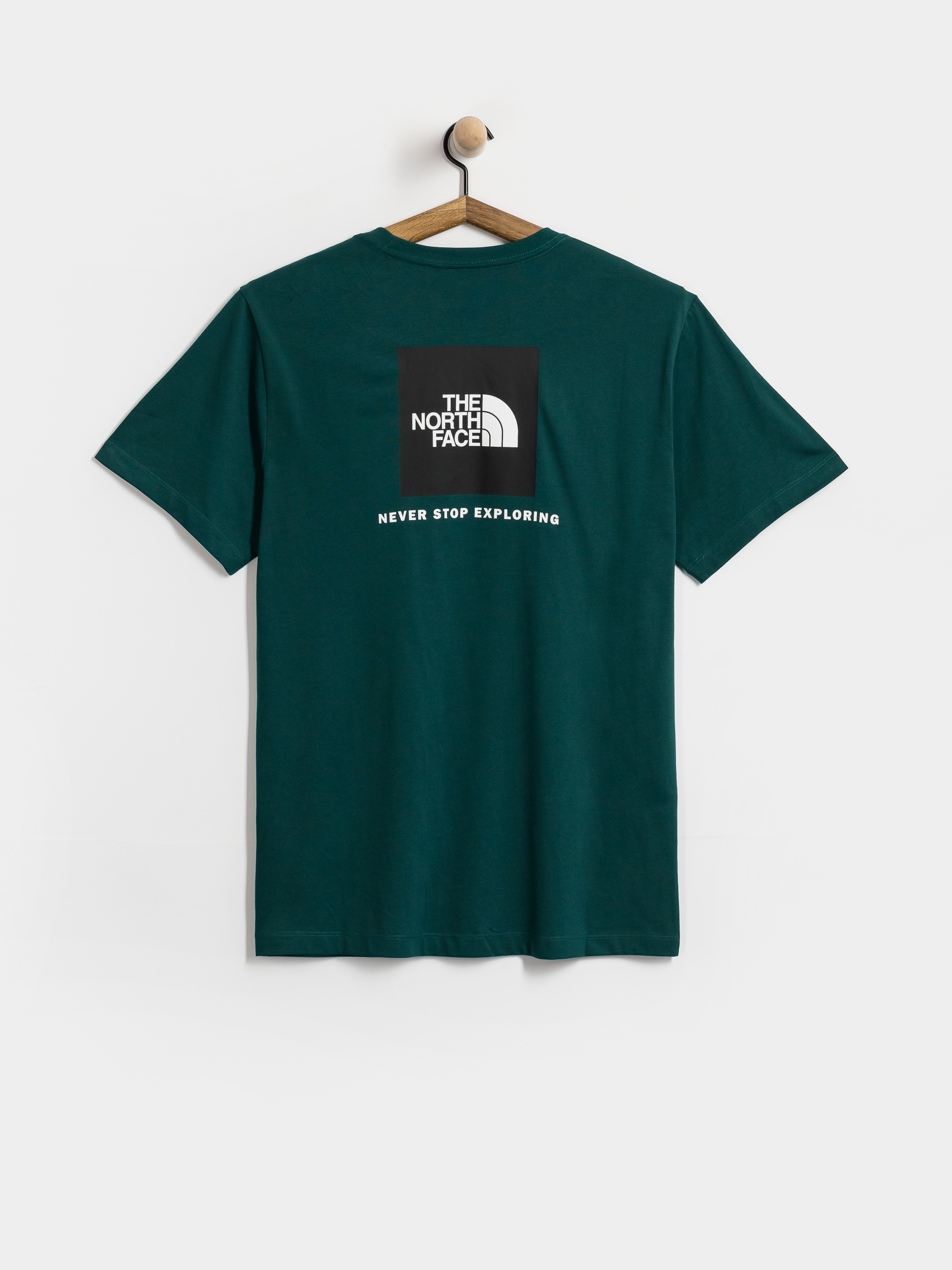 Тениска The North Face Evolution Box Nse (pacific teal)
