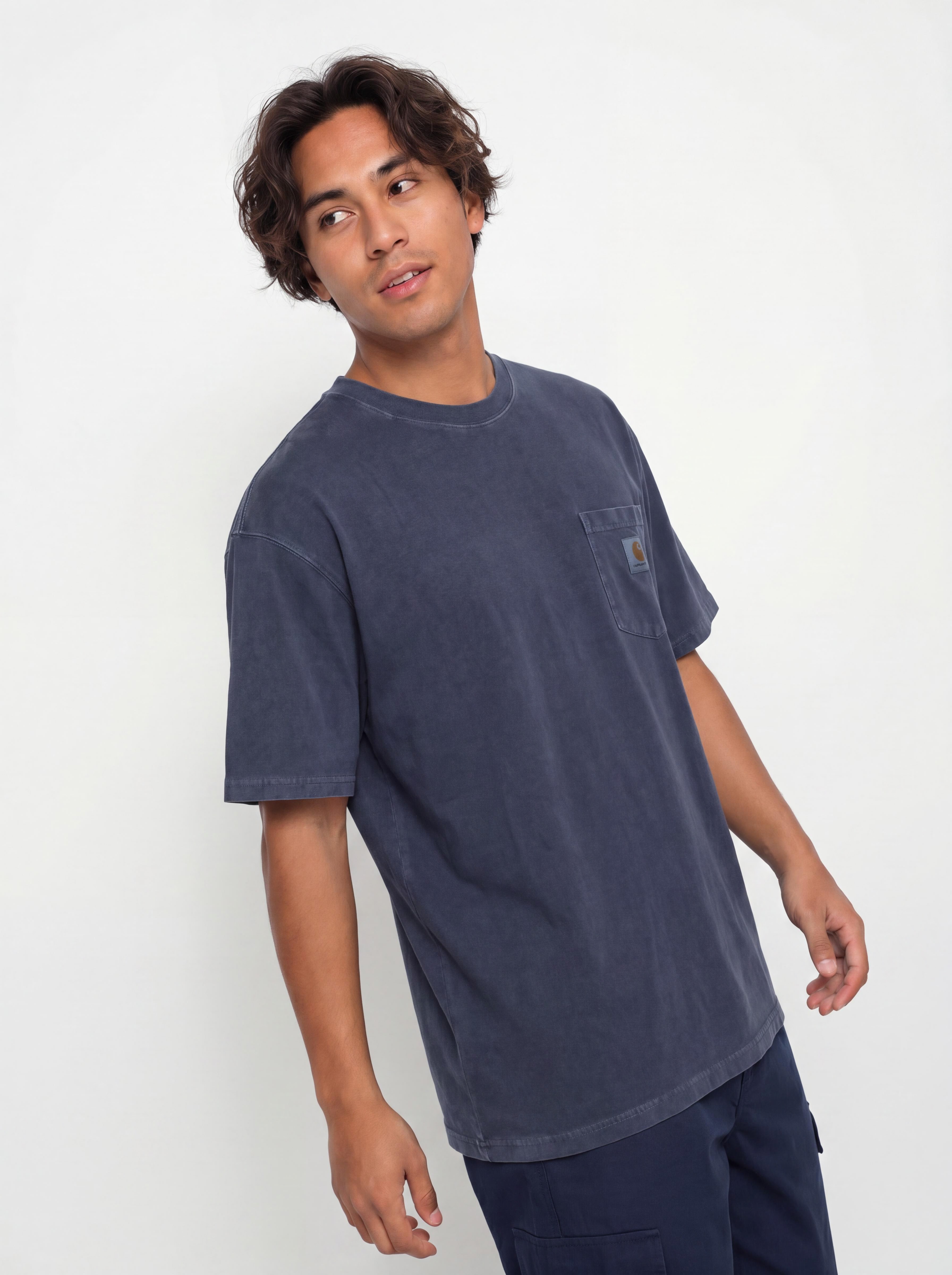 u0422u0435u043du0438u0441u043au0430 Carhartt WIP Loose Pocket (dark navy)