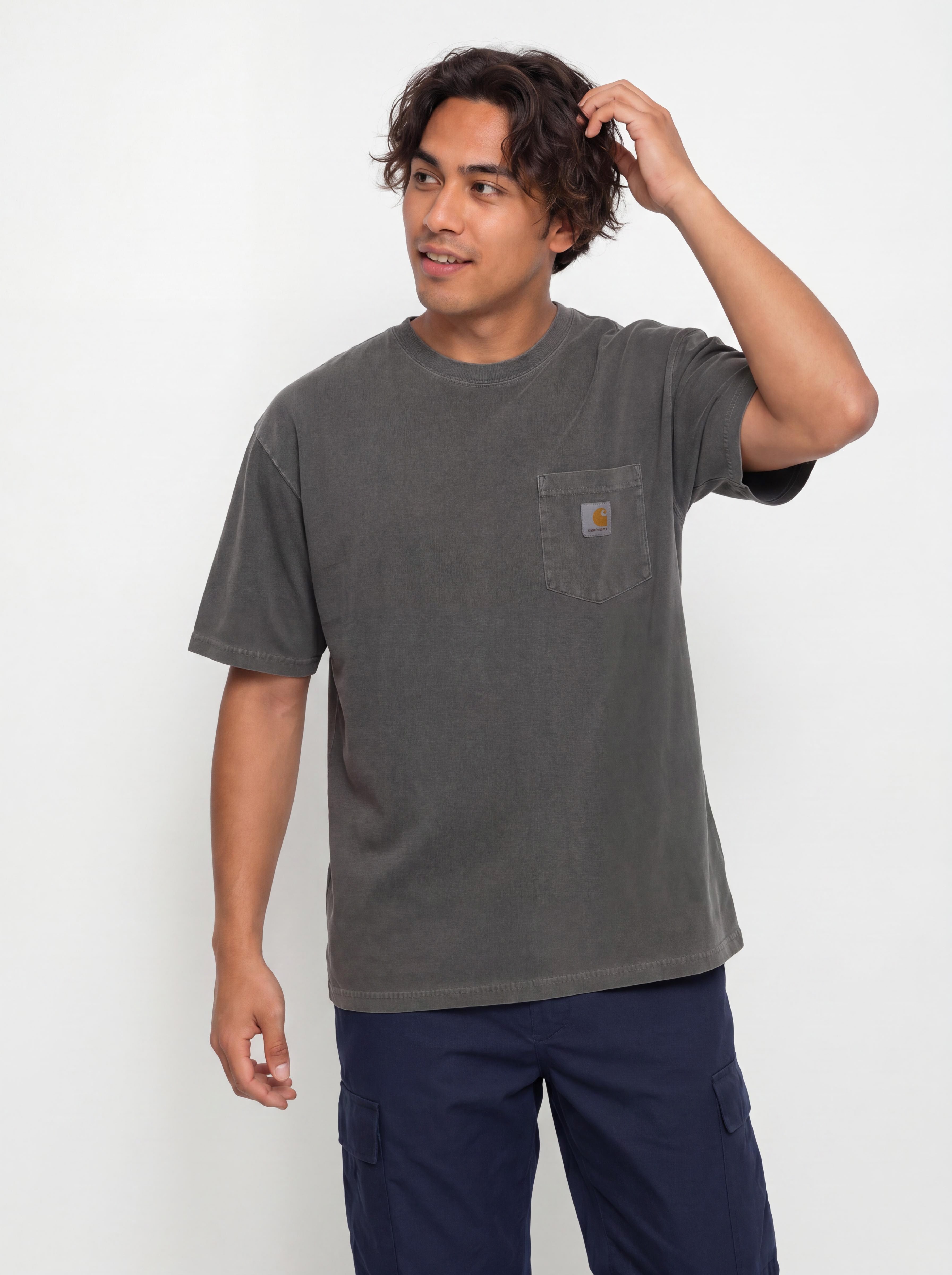 Тениска Carhartt WIP Loose Pocket (black)