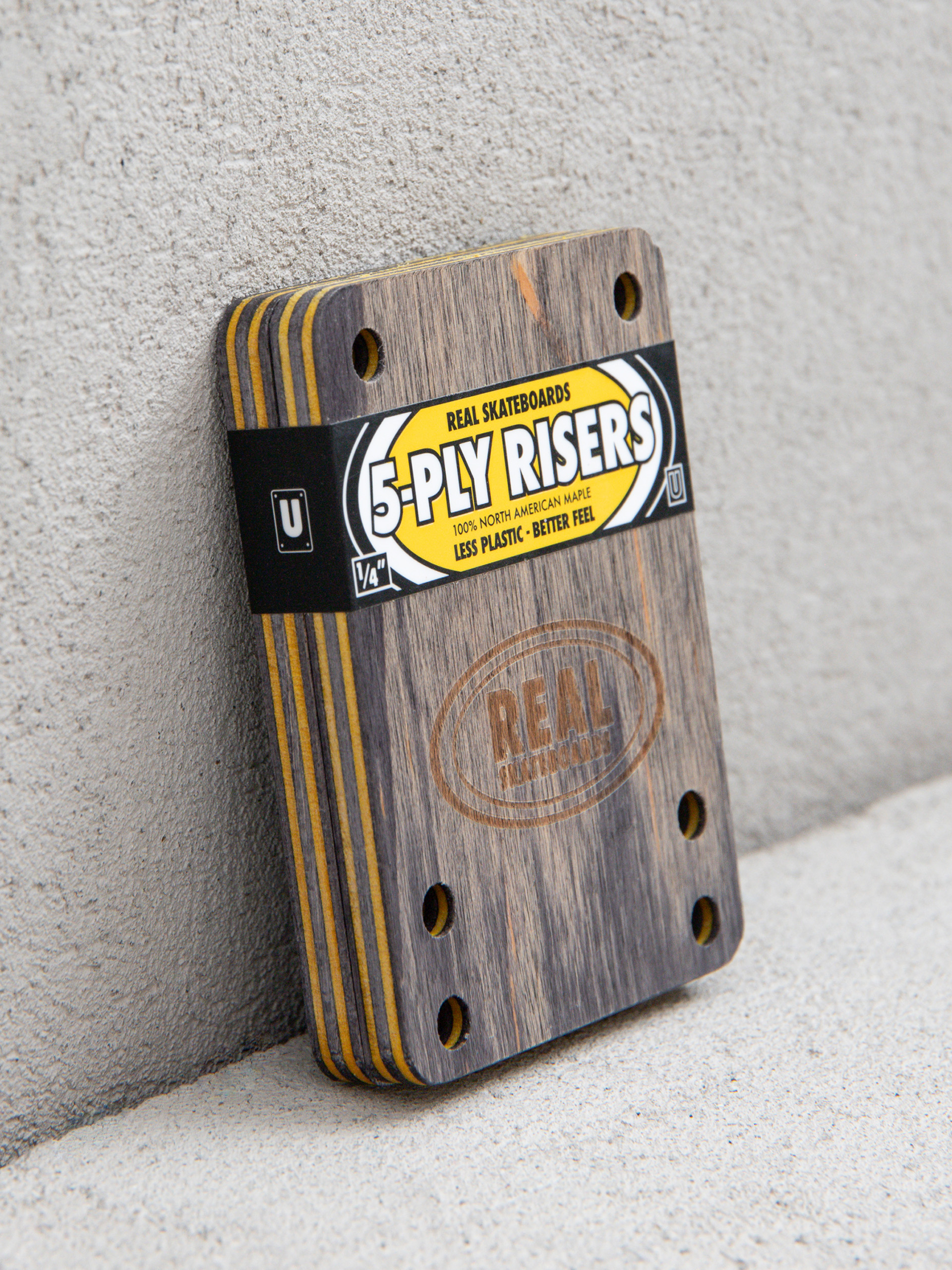 Подложки Real 5 Ply Risers (black/yellow)