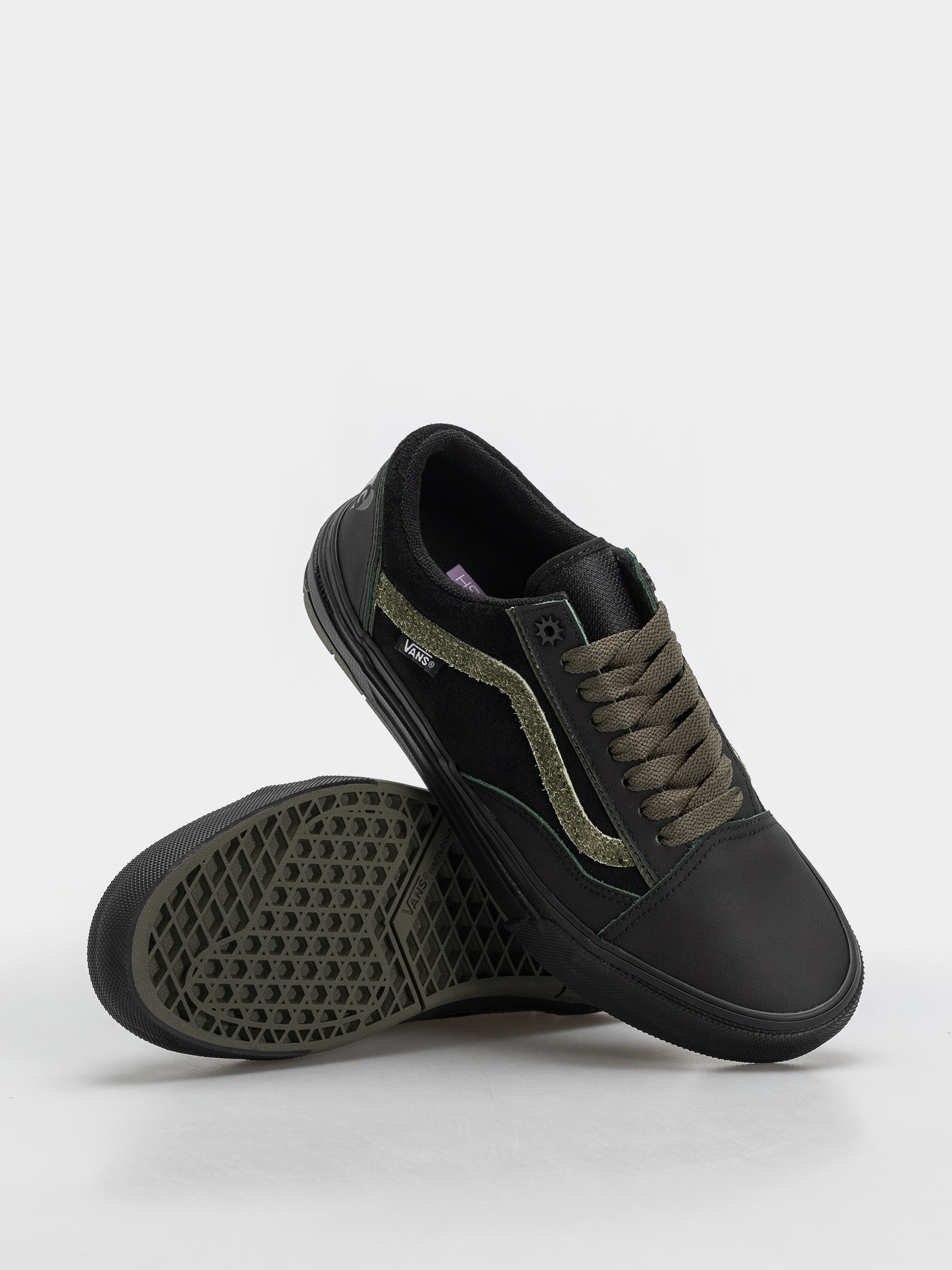 Обувки Vans Skate Old Skool Wafflecup (green/black)