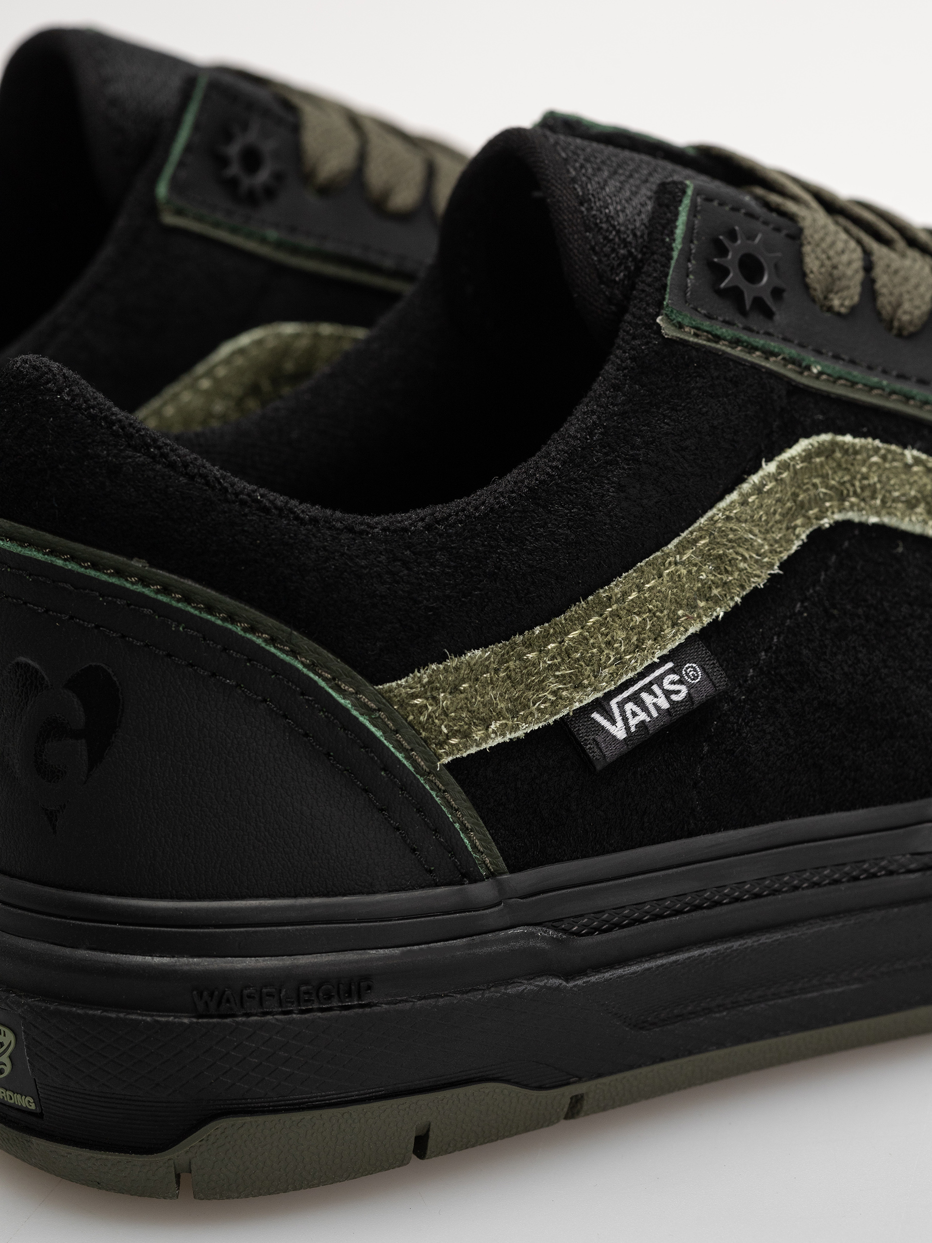 Обувки Vans Skate Old Skool Wafflecup (green/black)