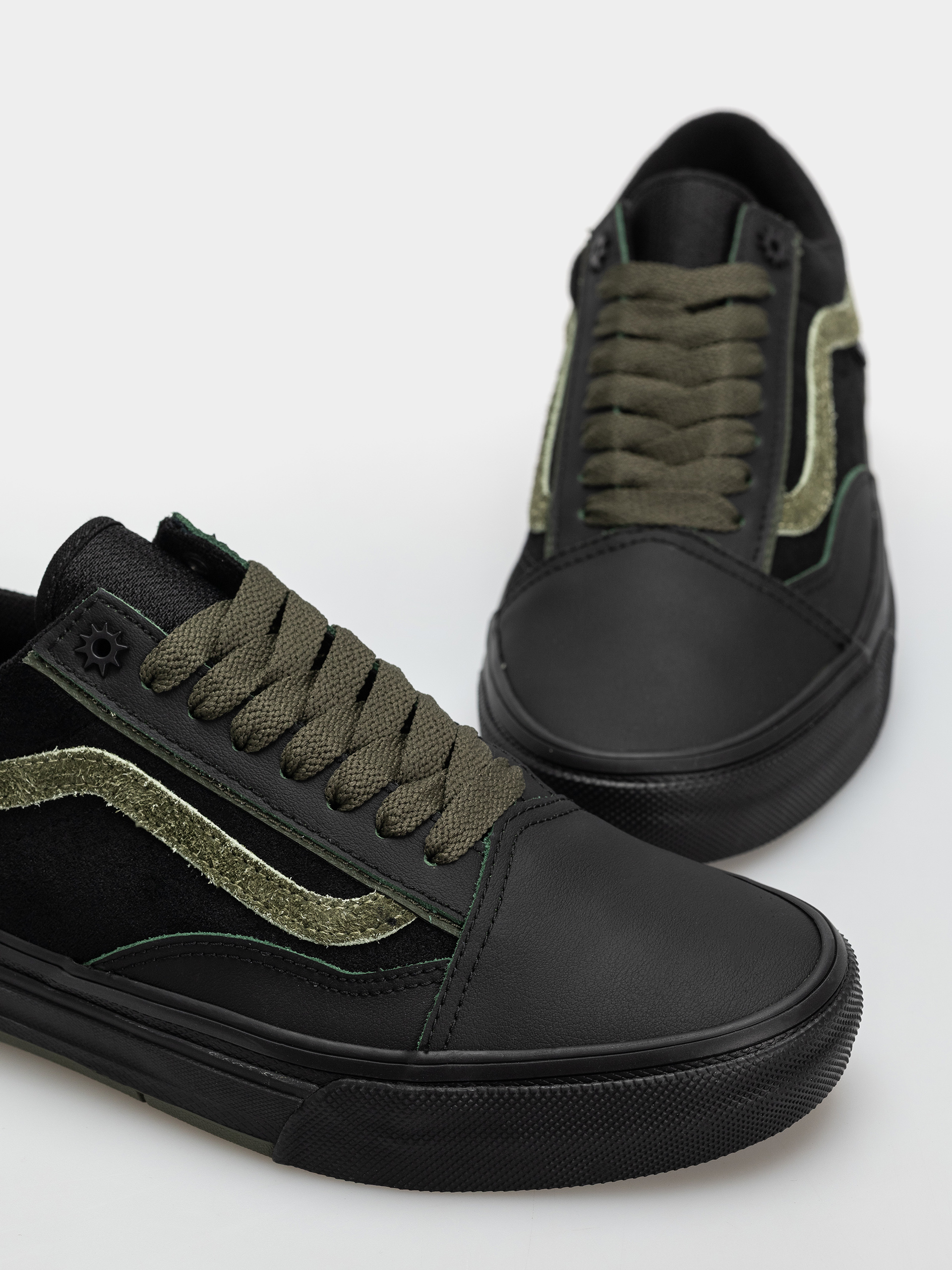 Обувки Vans Skate Old Skool Wafflecup (green/black)