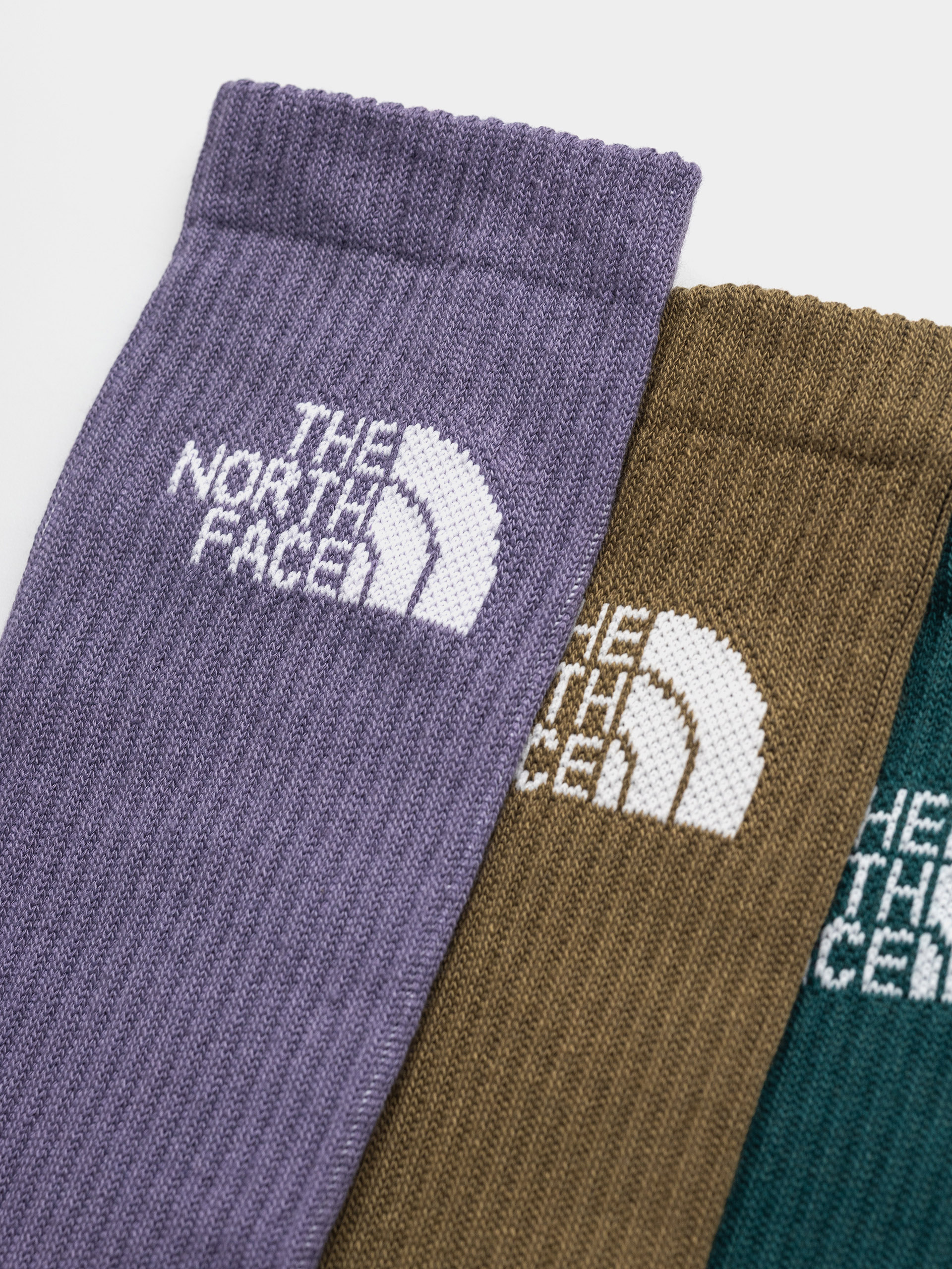 Чорапи The North Face Multi Sport Cush Crew 3P (grounded plum/caraway s)