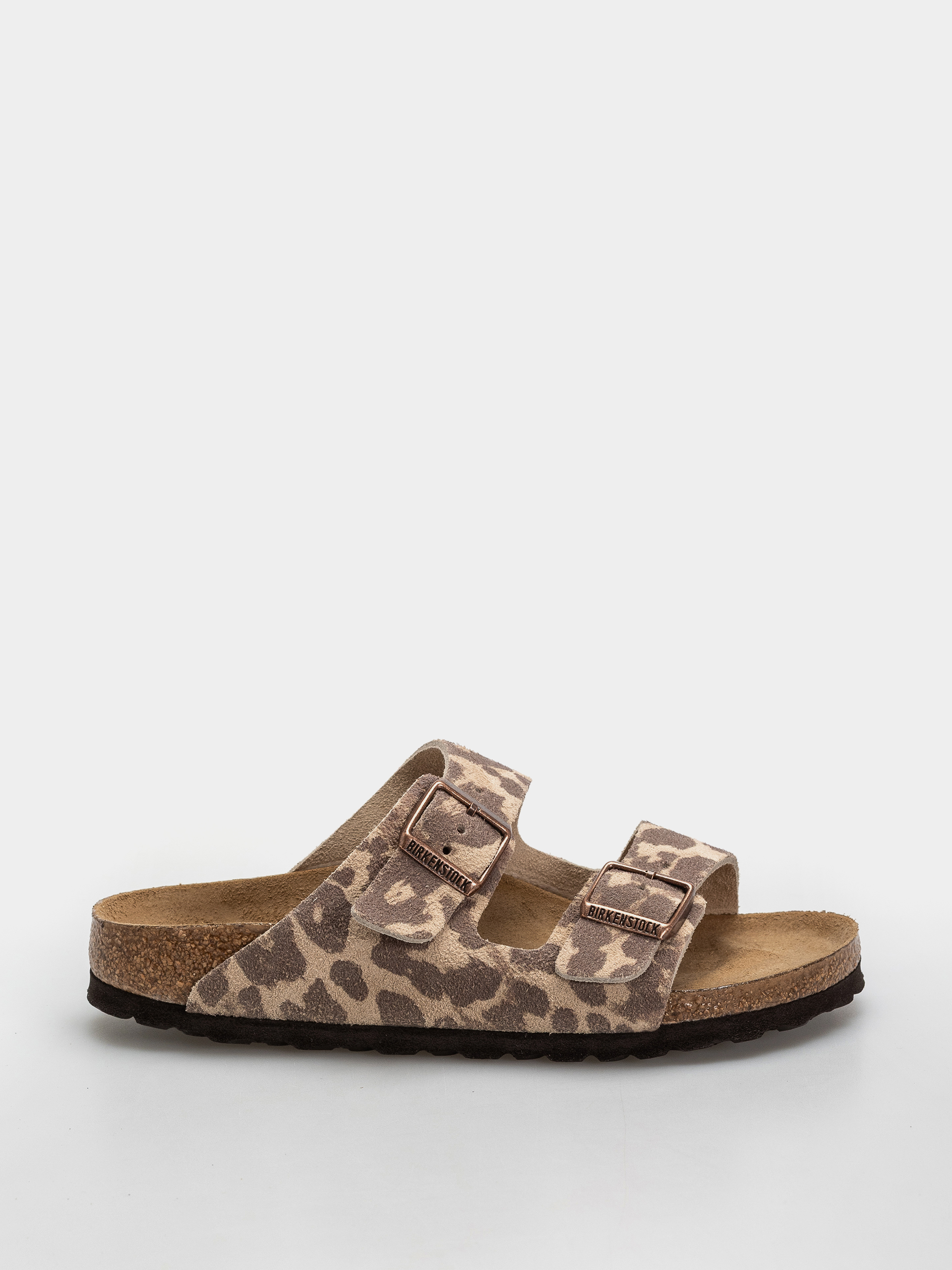 Чехли Birkenstock Arizona Suede Leather Narrow (leo sandcastle)