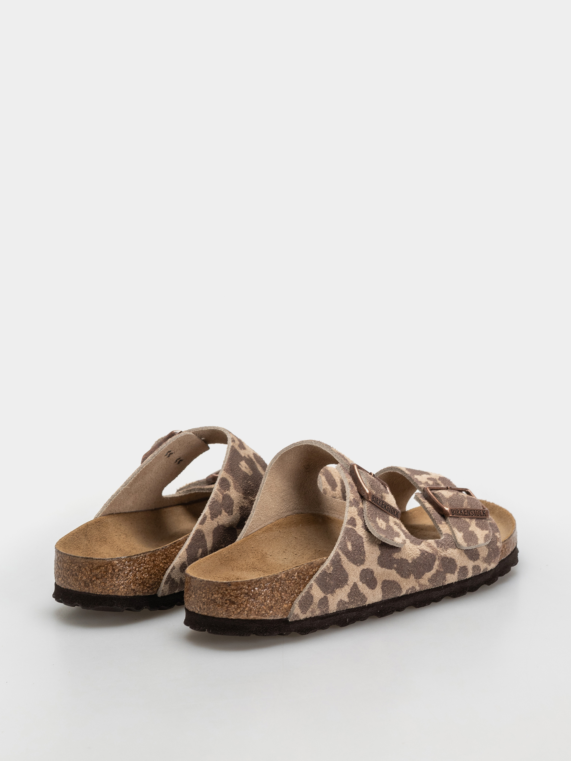 Чехли Birkenstock Arizona Suede Leather Narrow (leo sandcastle)