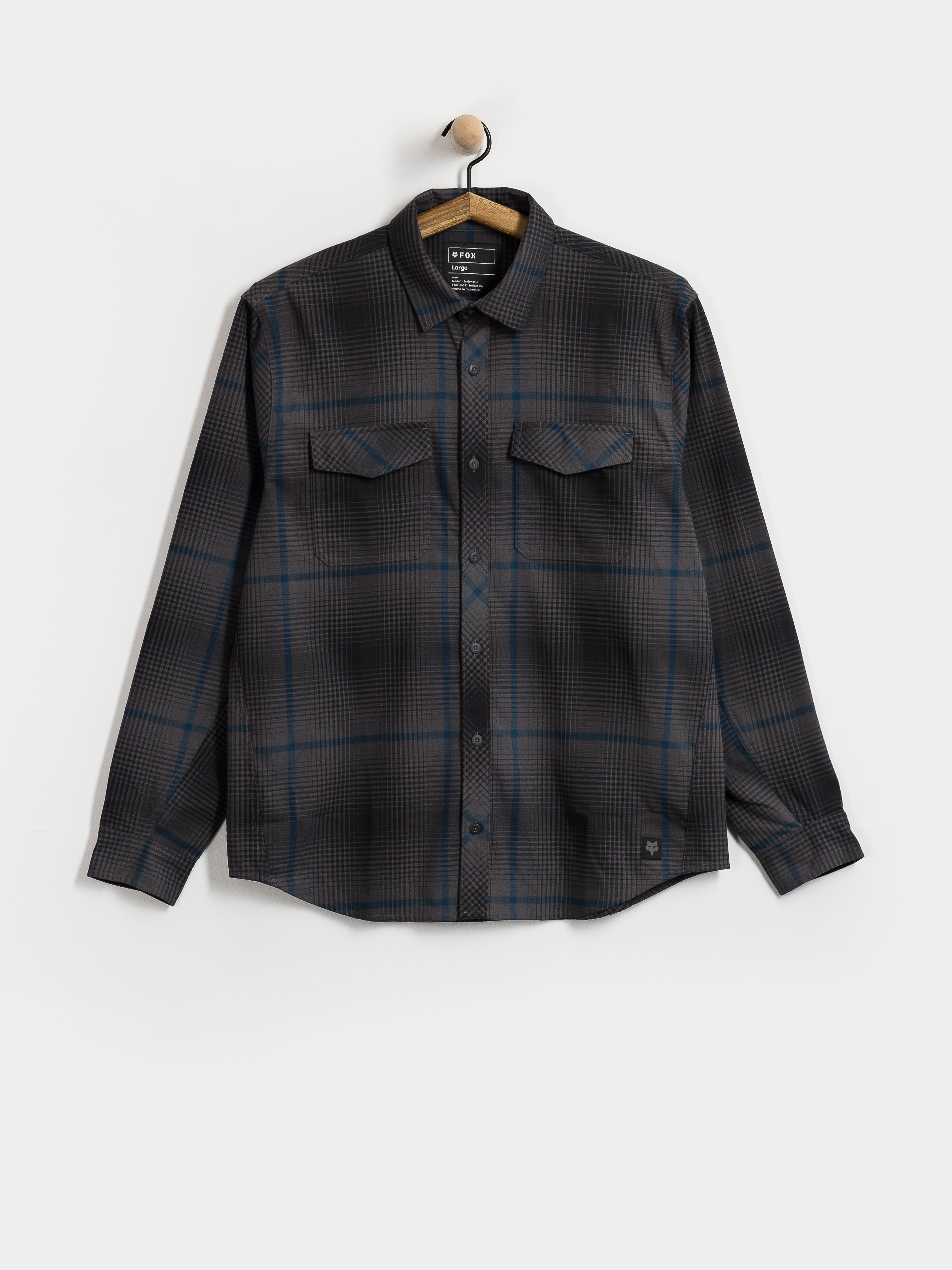 Риза Fox Survivalist Fire Flannel (dark shadow)
