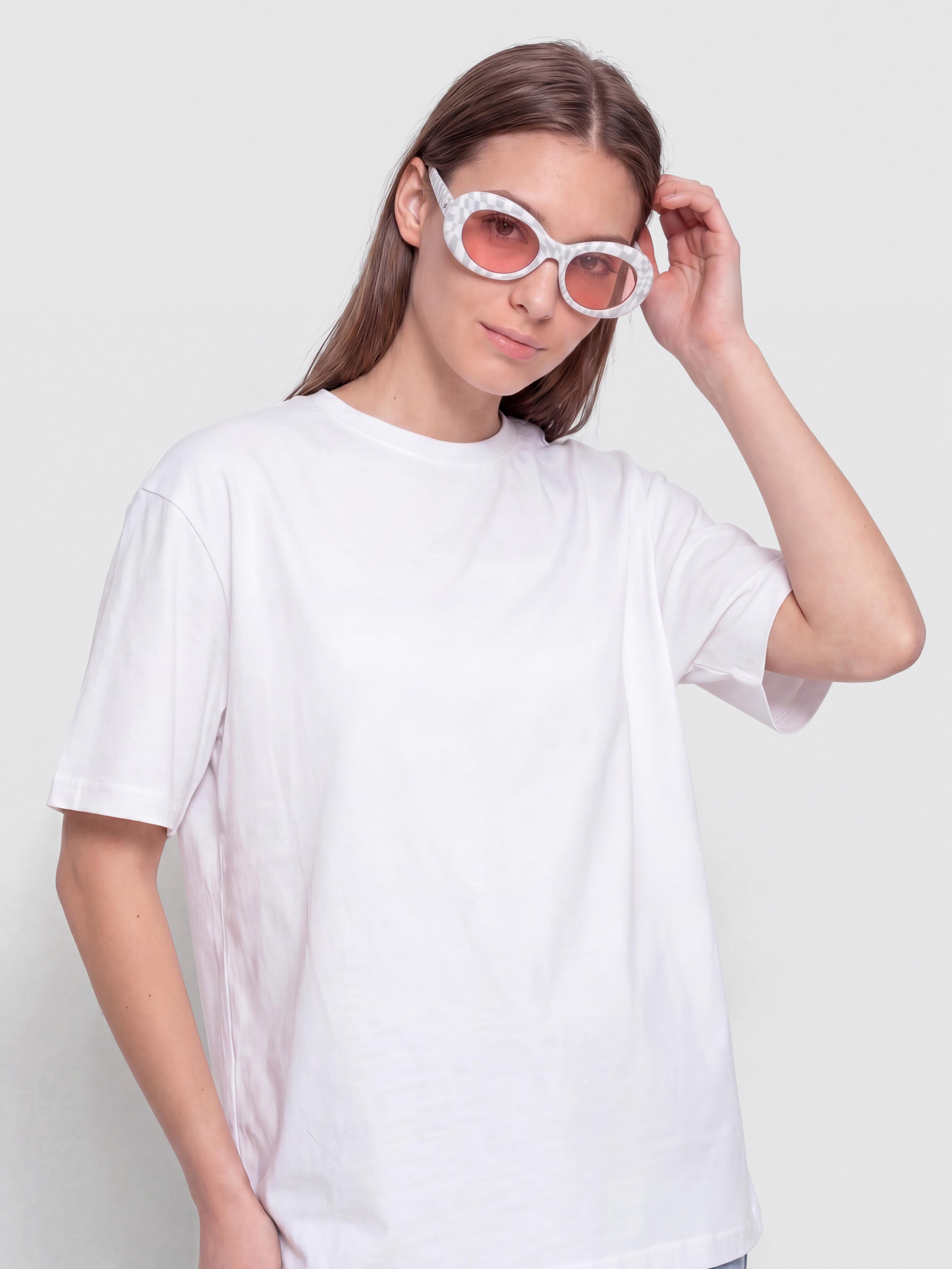 Volcom Слънчеви очила Stoned (check her/rose)