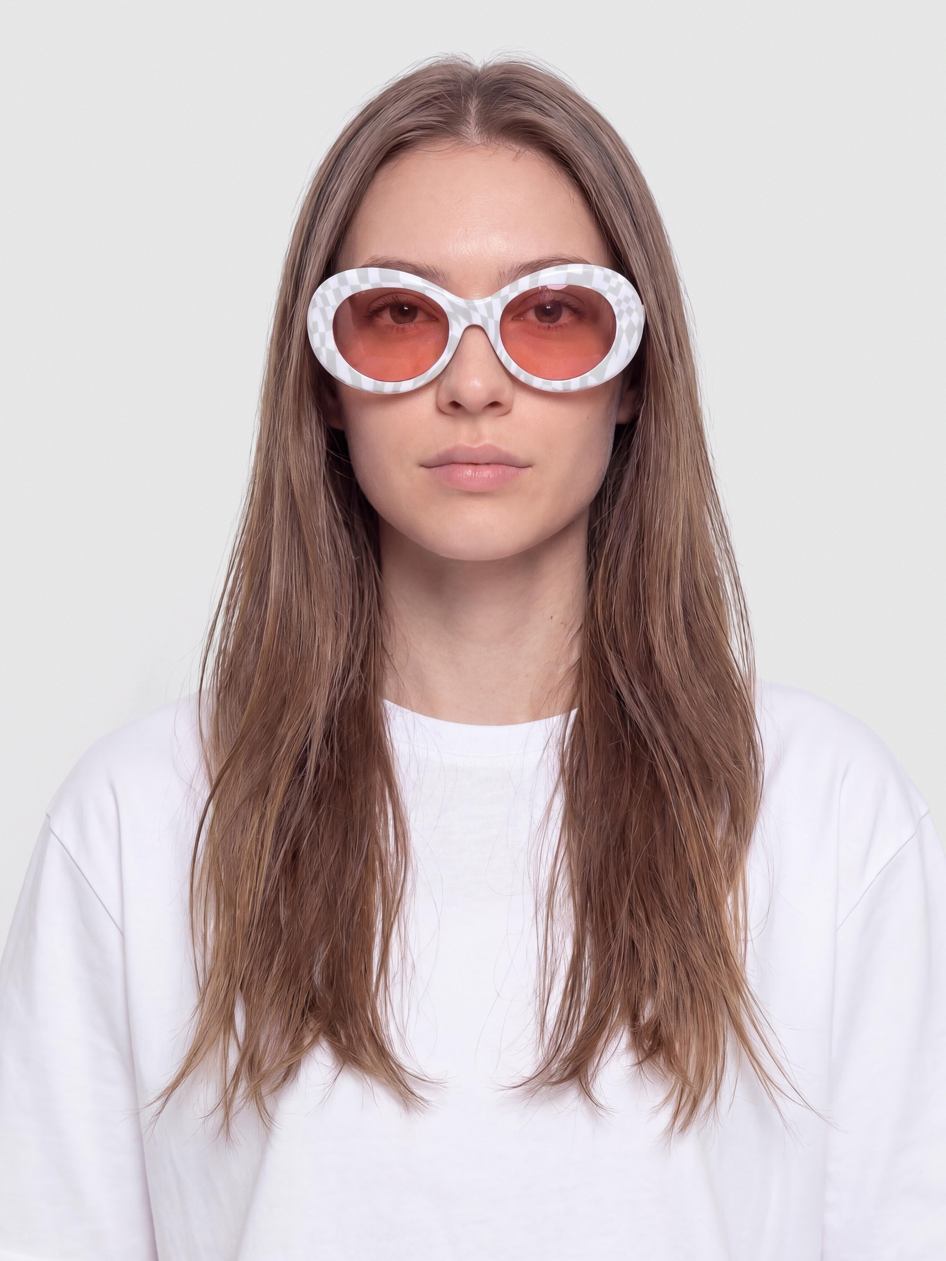 Слънчеви очила Volcom Stoned (check her/rose)