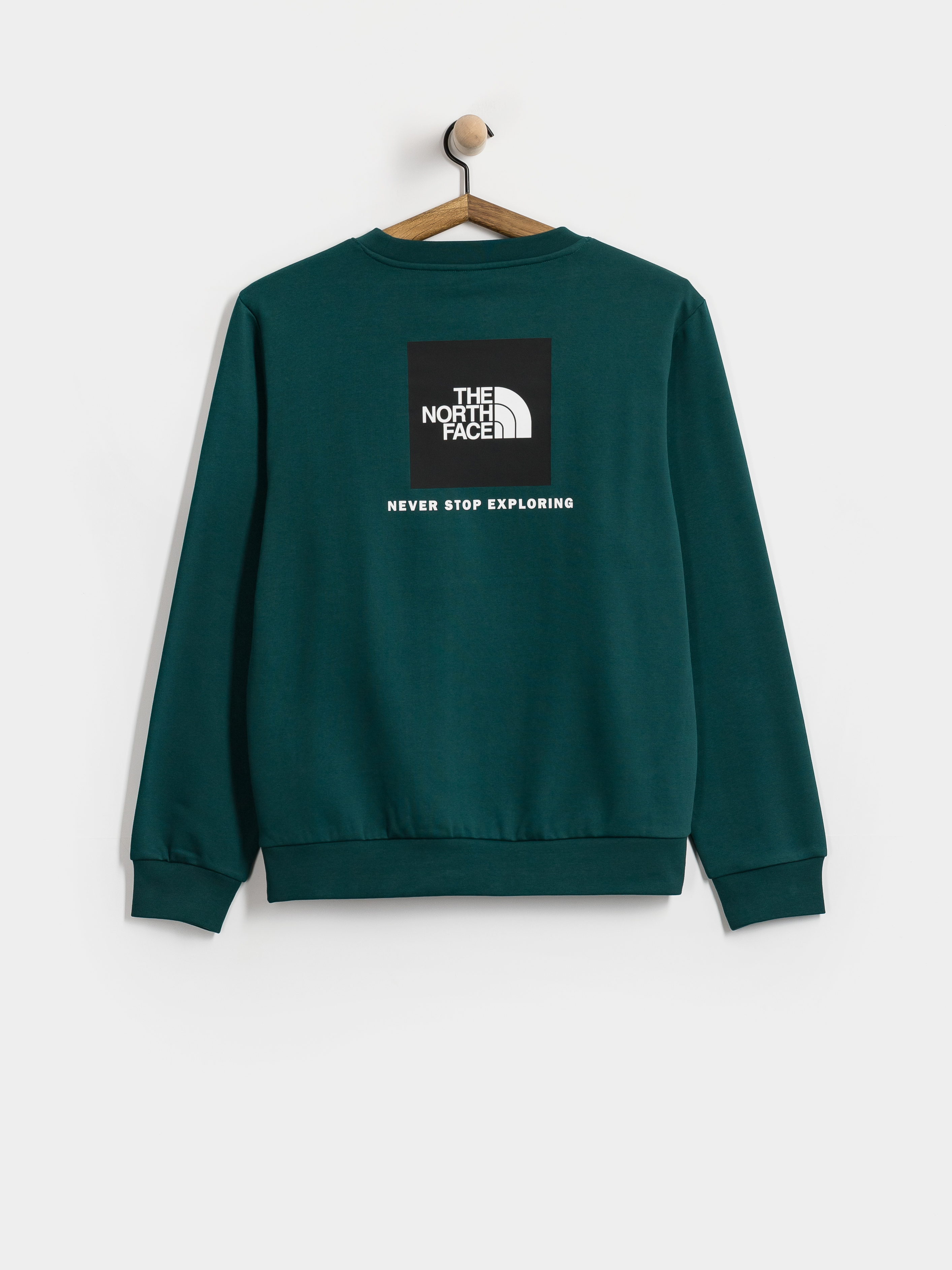 Суитшърт The North Face Evolution Box Nse Regular (pacific teal)