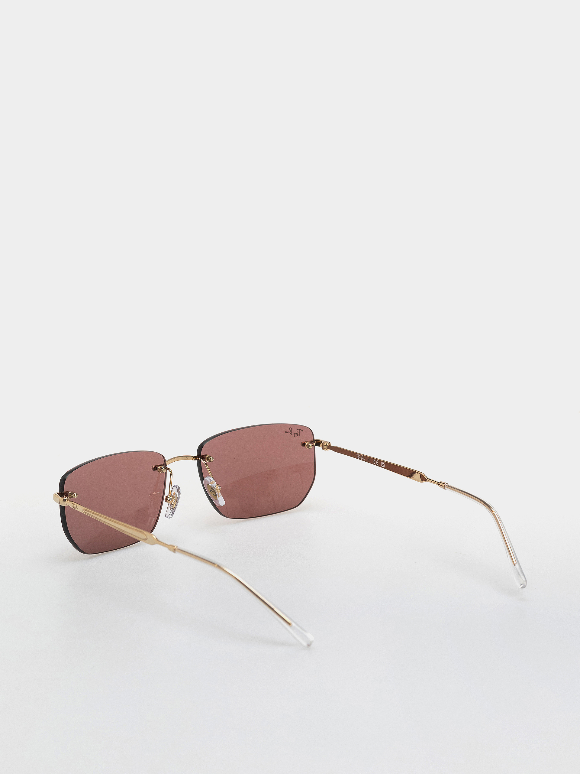 Слънчеви очила Ray-Ban Rb3768 (polerowany złoto arista/ciemnopurple i lustrzany red)