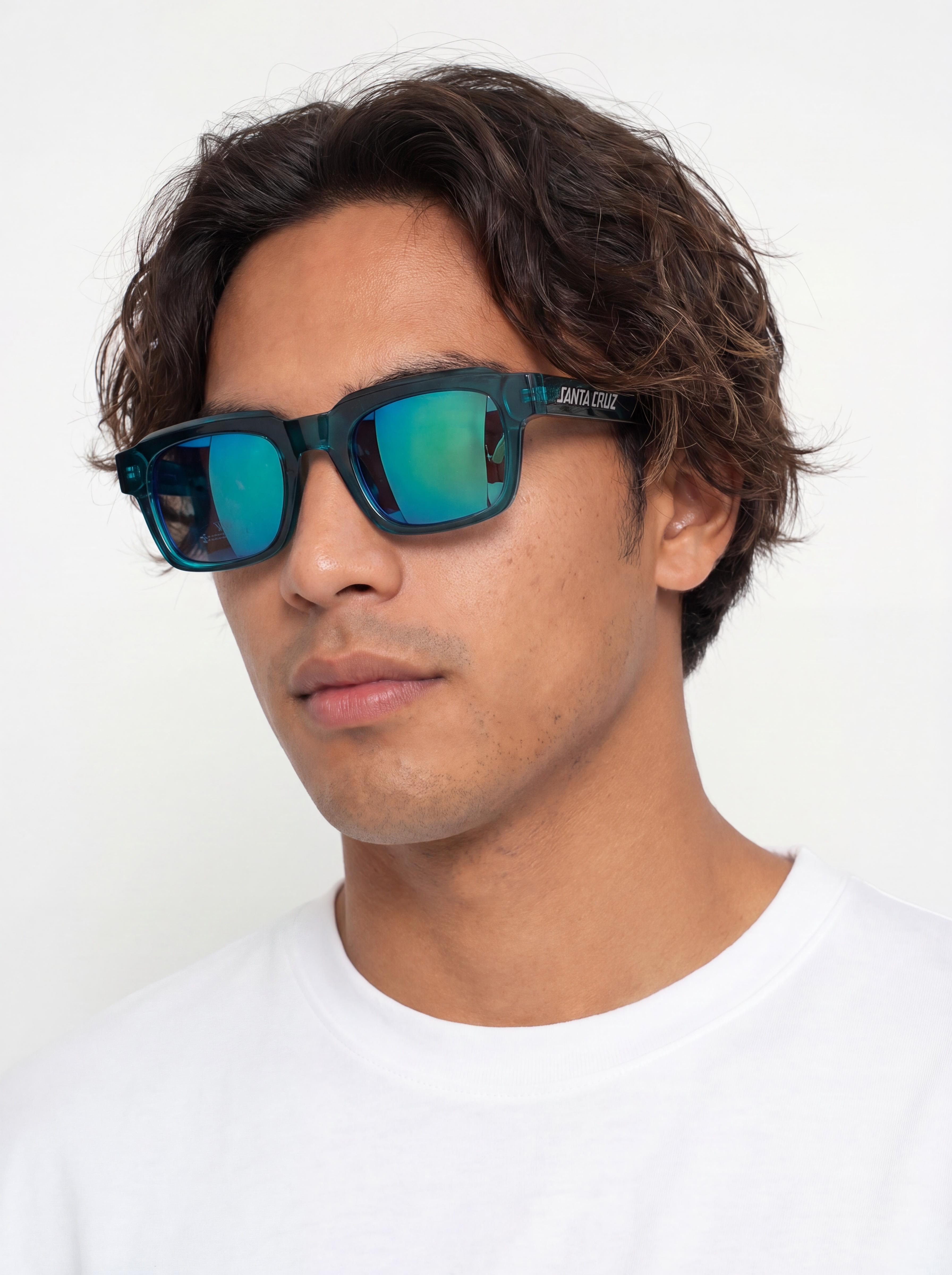 u0421u043bu044au043du0447u0435u0432u0438 u043eu0447u0438u043bu0430 Santa Cruz Mimi (transparent teal/green)