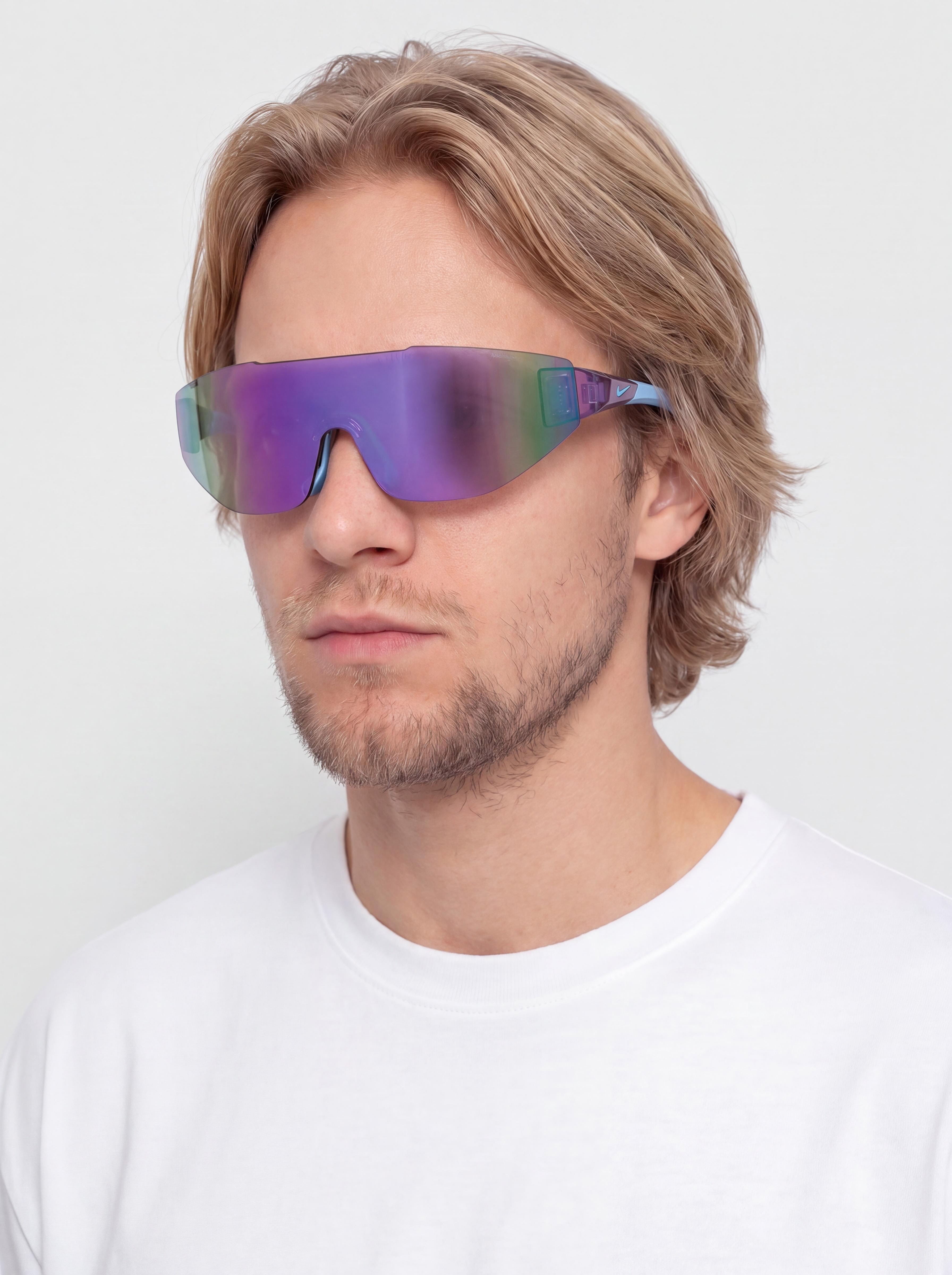 Слънчеви очила Nike Athena Edge (university blue/magenta mir)