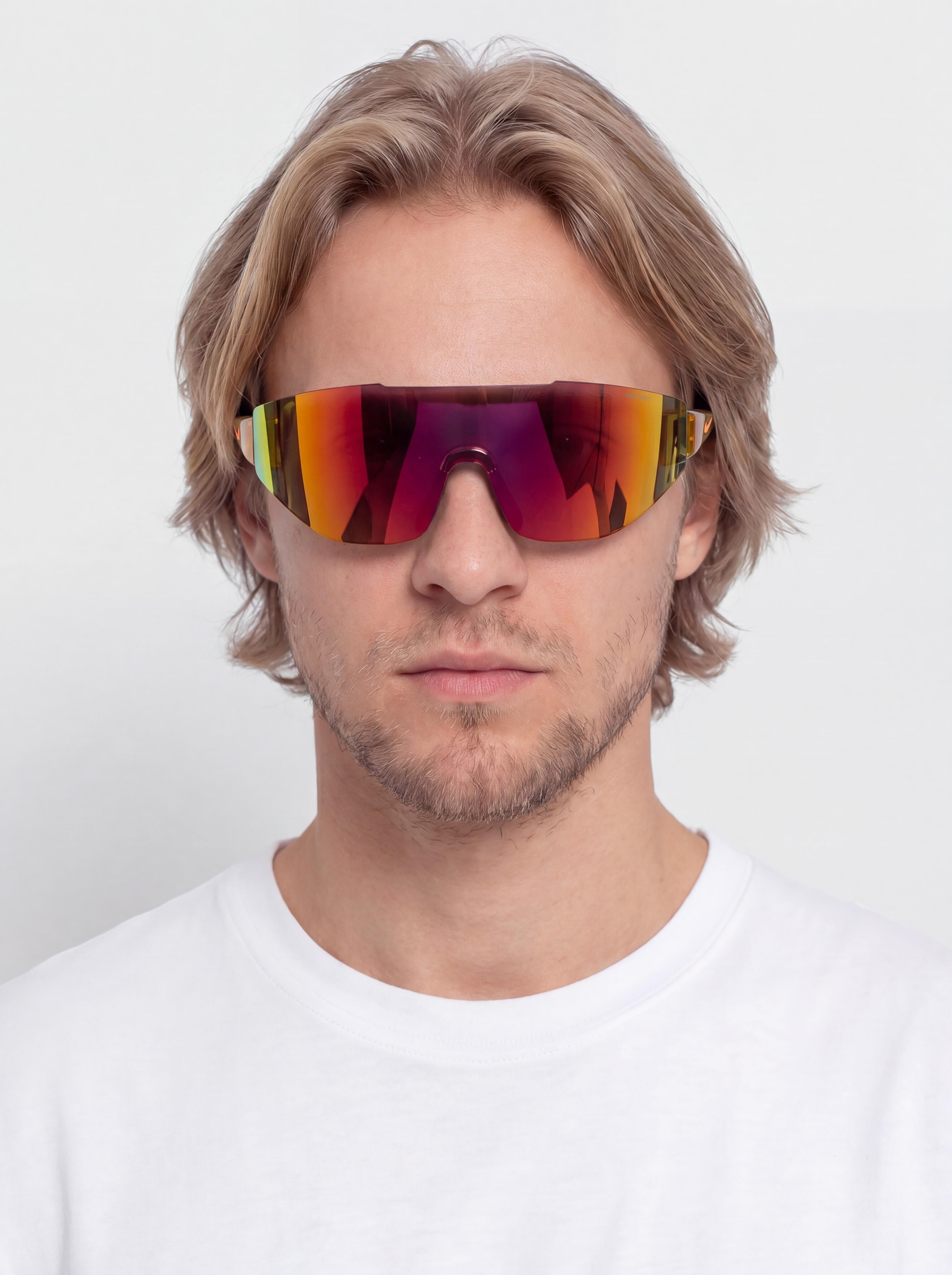 Слънчеви очила Nike Athena Edge (black/orange mirror)