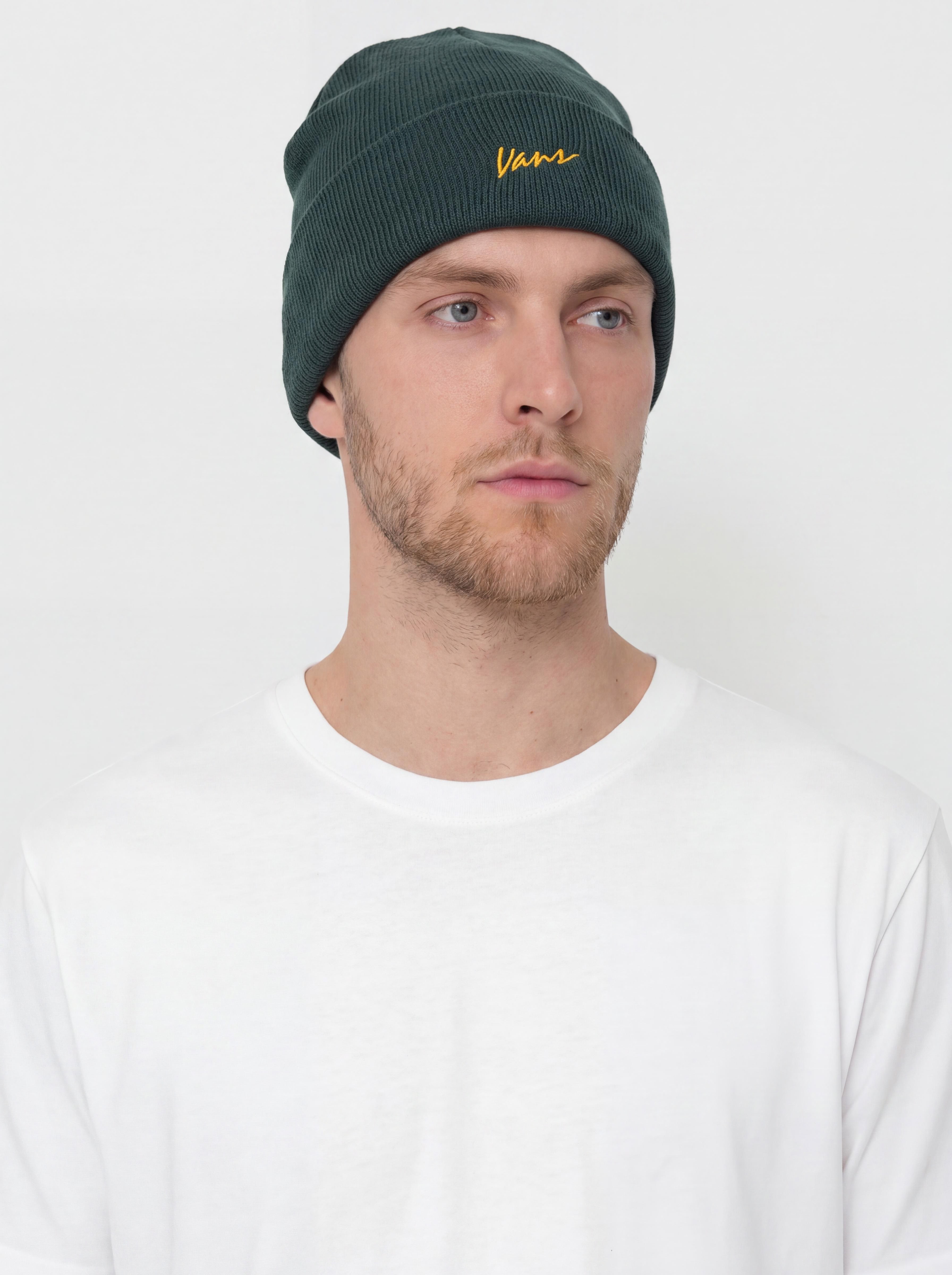 Шапка Vans Classic Script Tall Cuff (dried kelp)