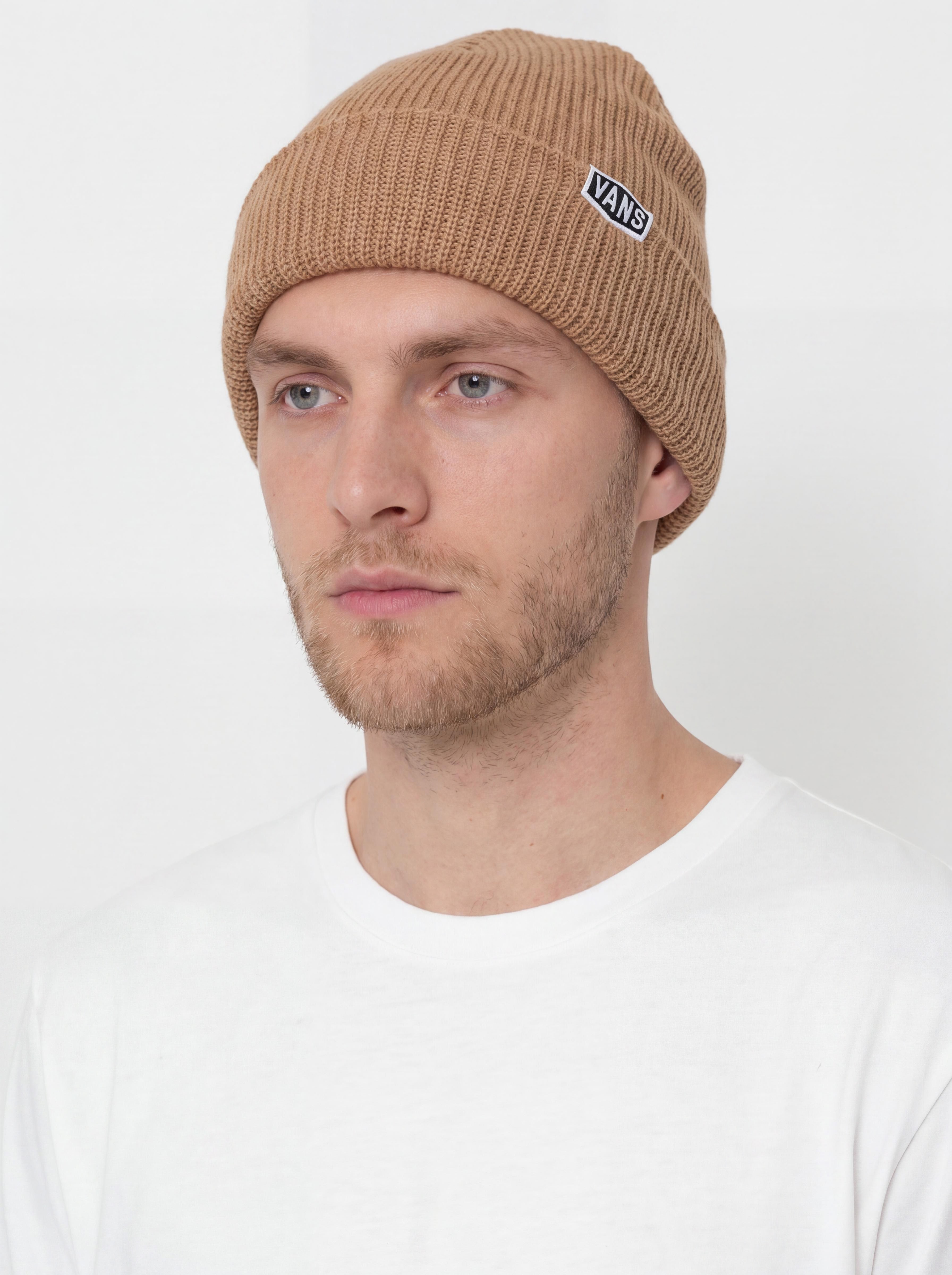 Шапка Vans Hex Patch Cuff (warm taupe)