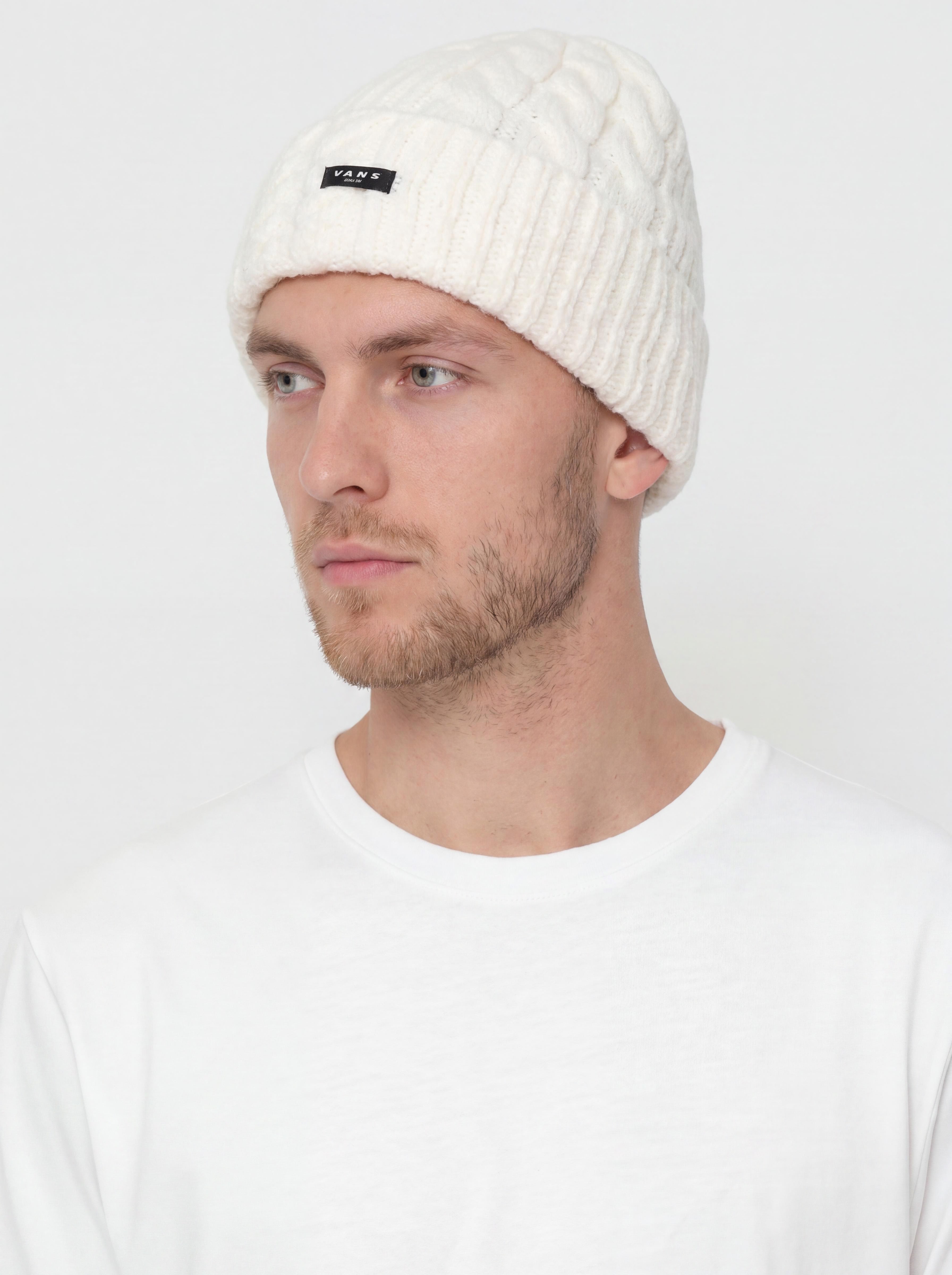 Шапка Vans Revelle Cuff (mountain essentials marshmallow)
