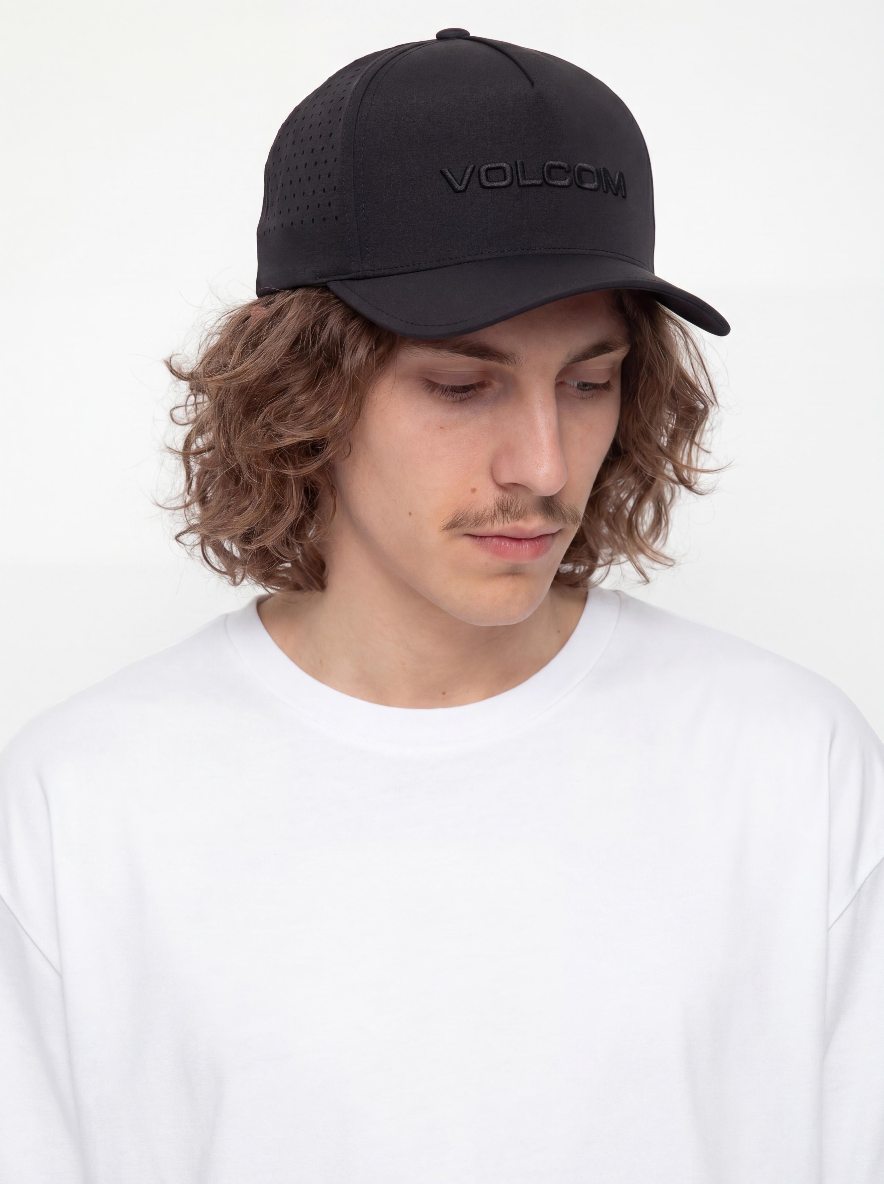 u0428u0430u043fu043au0430 u0441 u043au043eu0437u0438u0440u043au0430 Volcom Volcom Vent Delta Adj (black)