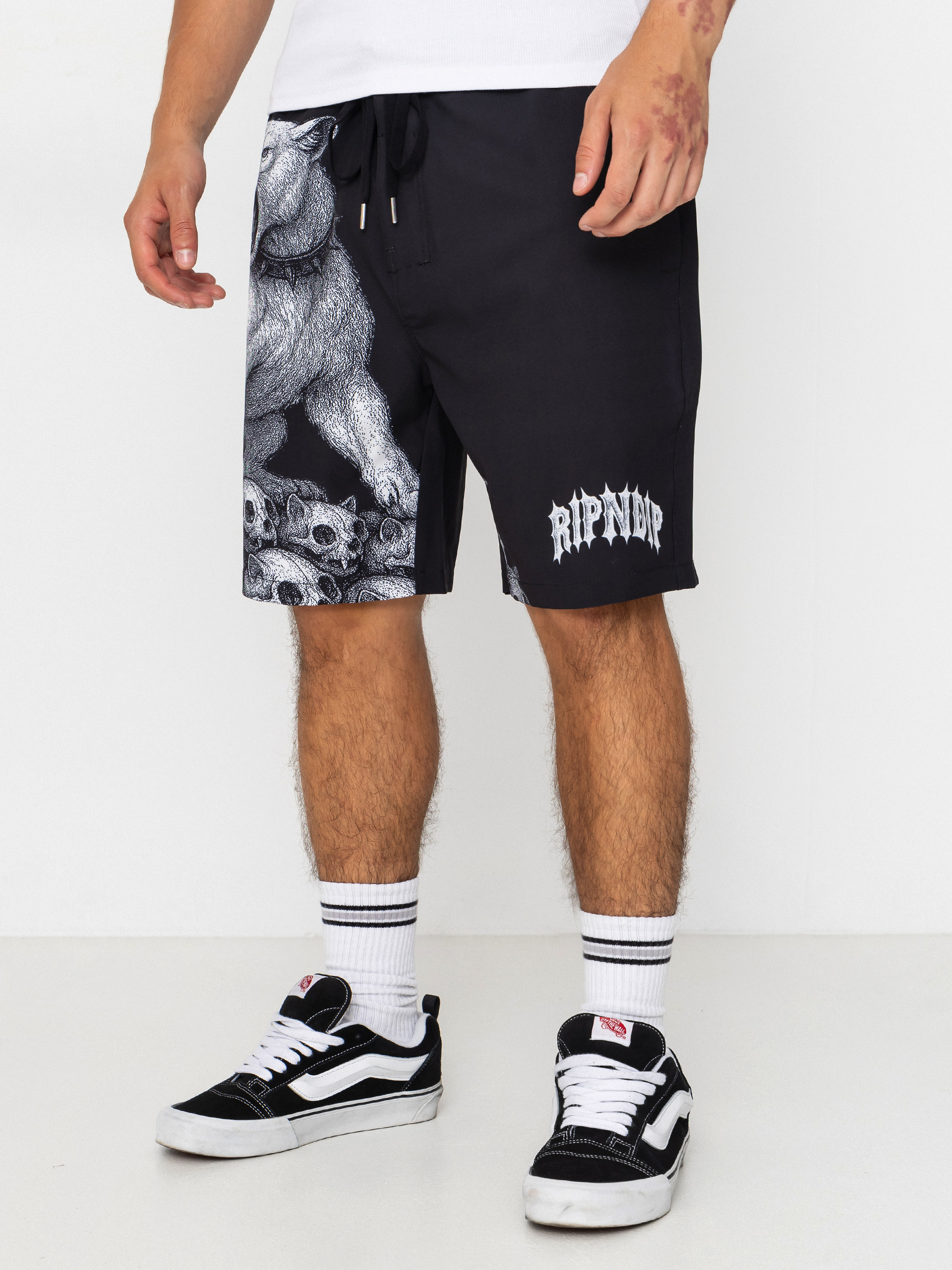 Къси панталони RipNDip Wasteland Swim (black)