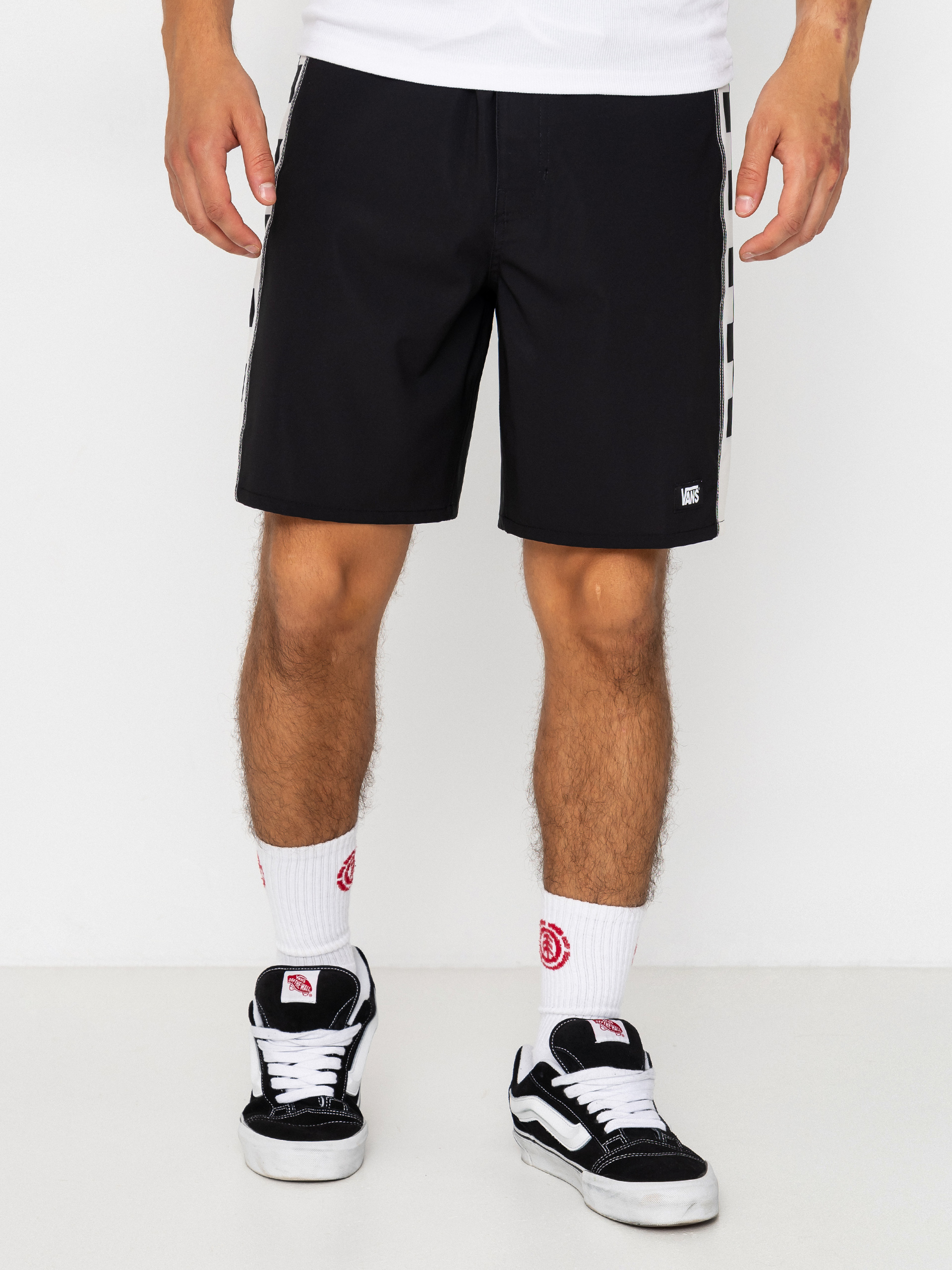 Плажни къси панталони Vans Daily Sideline (black/marshmllw)