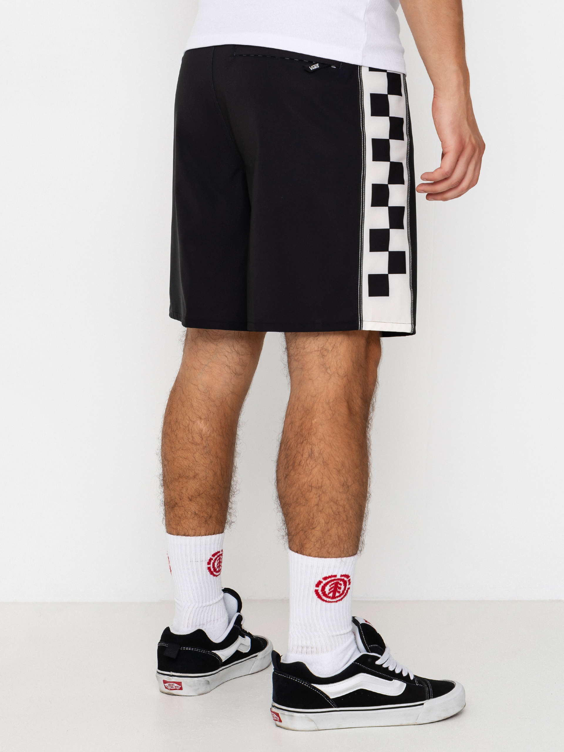 Плажни къси панталони Vans Daily Sideline (black/marshmllw)