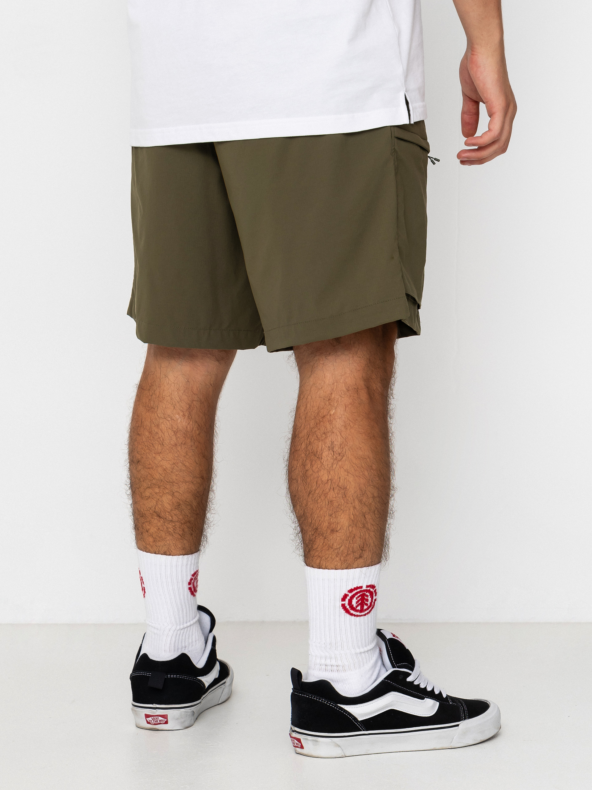 Къси панталони Brixton Journey Utility (dark olive)